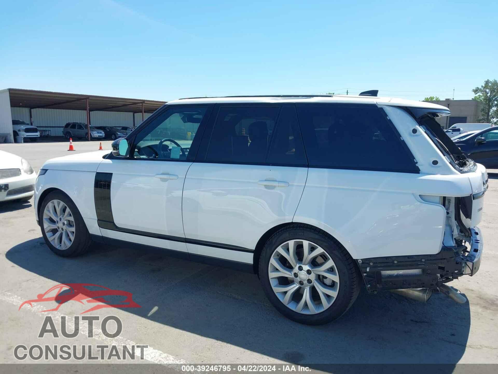 LAND ROVER RANGE ROVER 2019 - SALGS2RE5KA536080