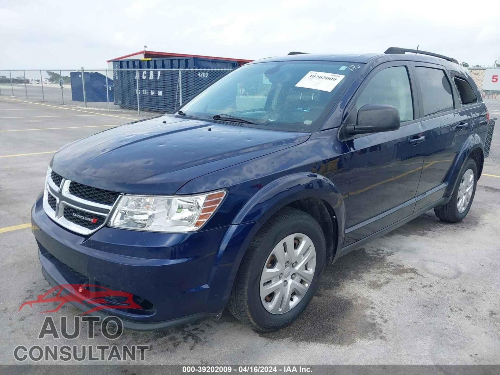 DODGE JOURNEY 2020 - 3C4PDCAB0LT279560