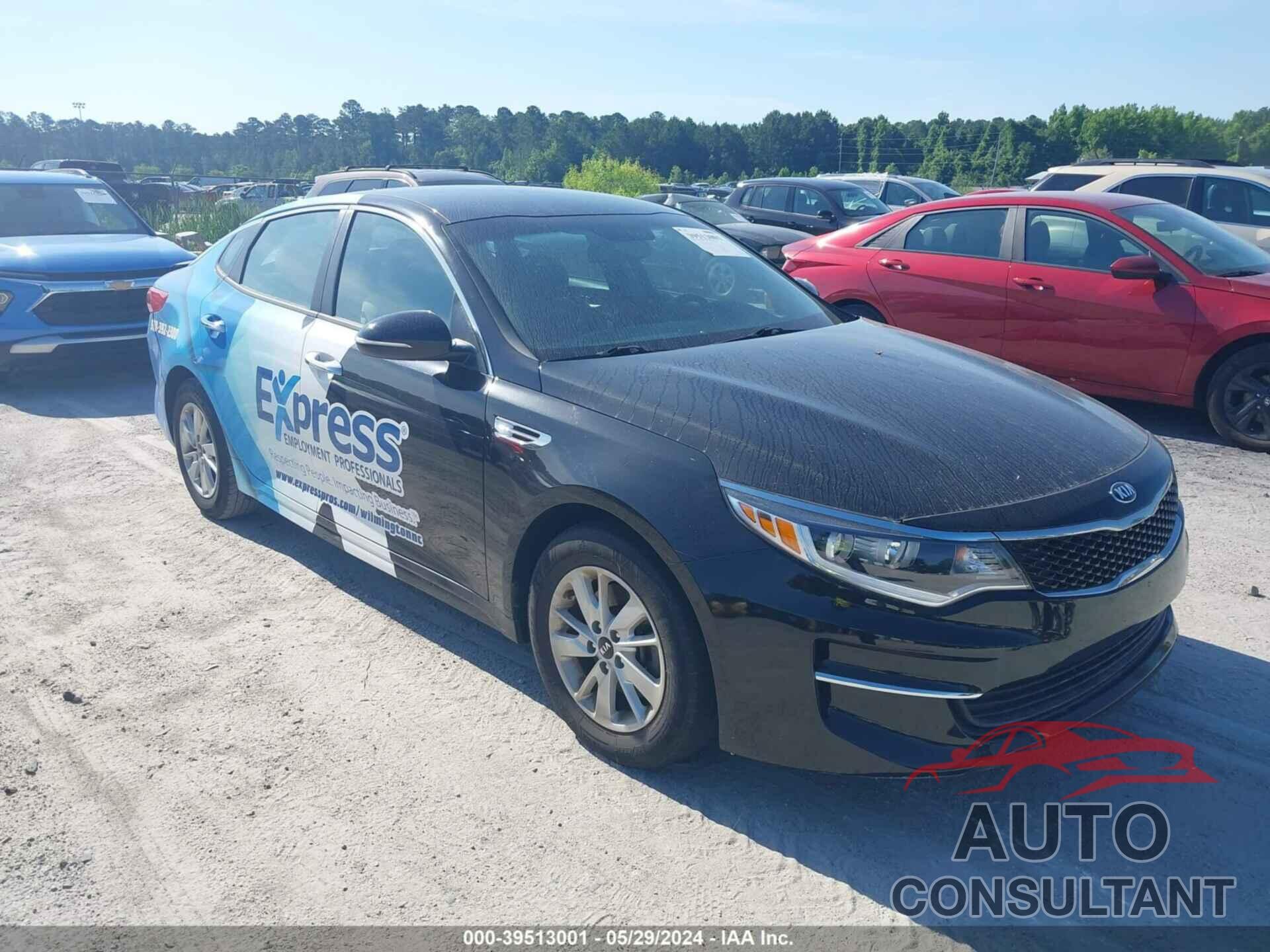 KIA OPTIMA 2016 - 5XXGT4L3XGG078409