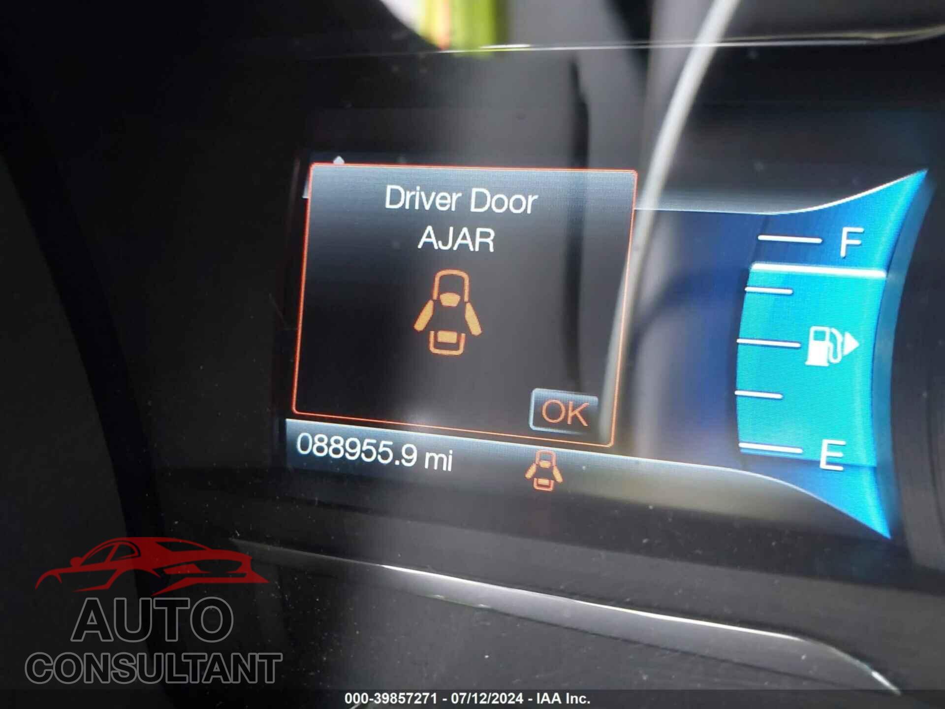 FORD FLEX 2017 - 2FMGK5C87HBA07539
