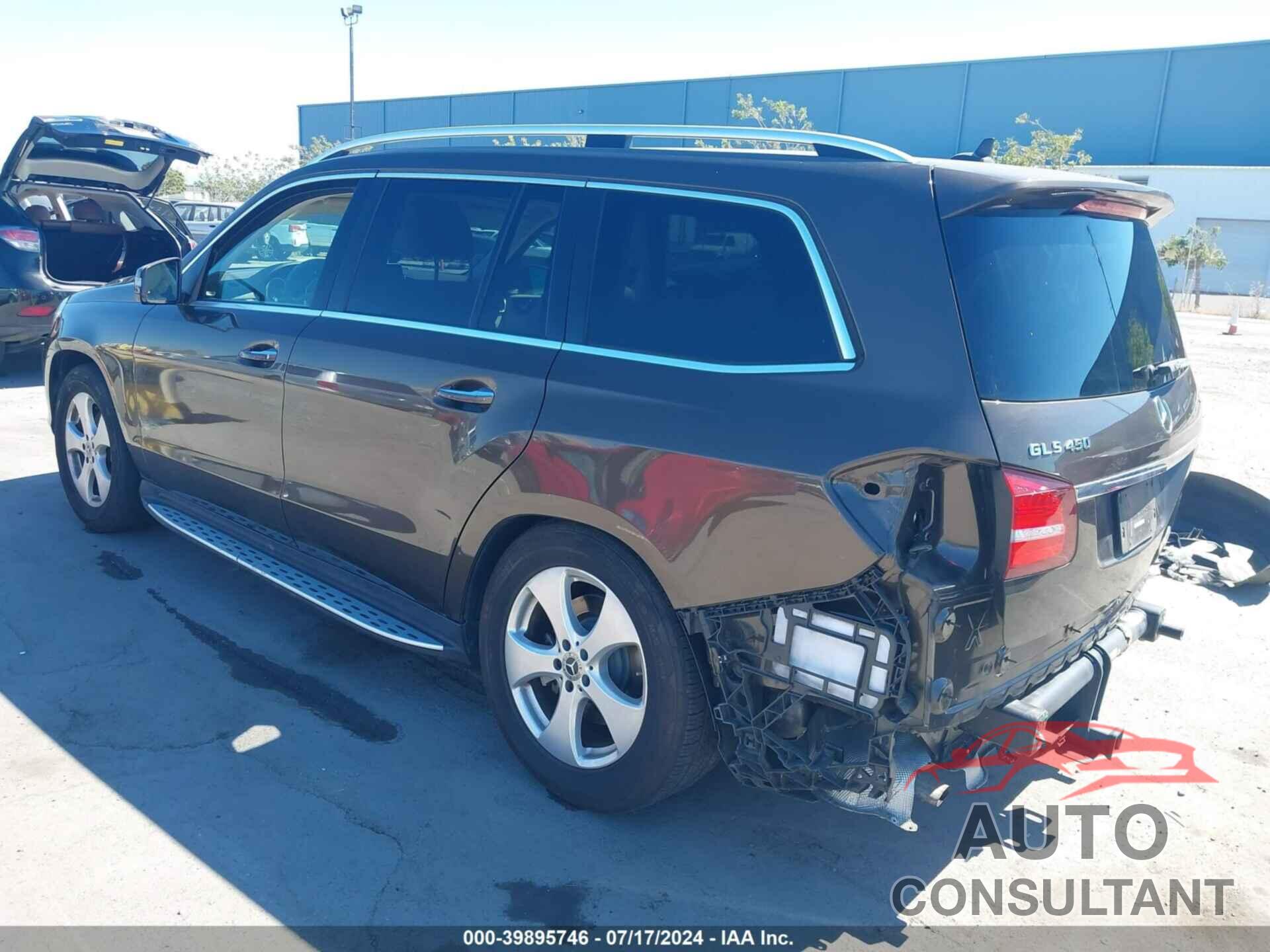 MERCEDES-BENZ GLS 450 2017 - 4JGDF6EE4HA979384