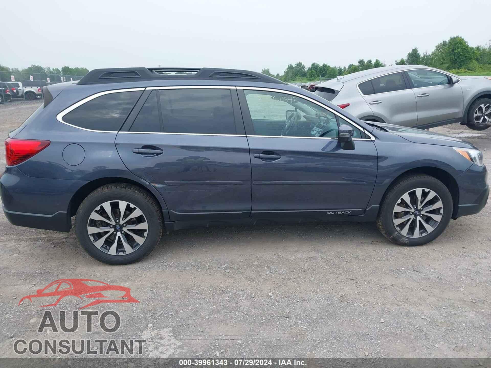 SUBARU OUTBACK 2017 - 4S4BSANC3H3322391