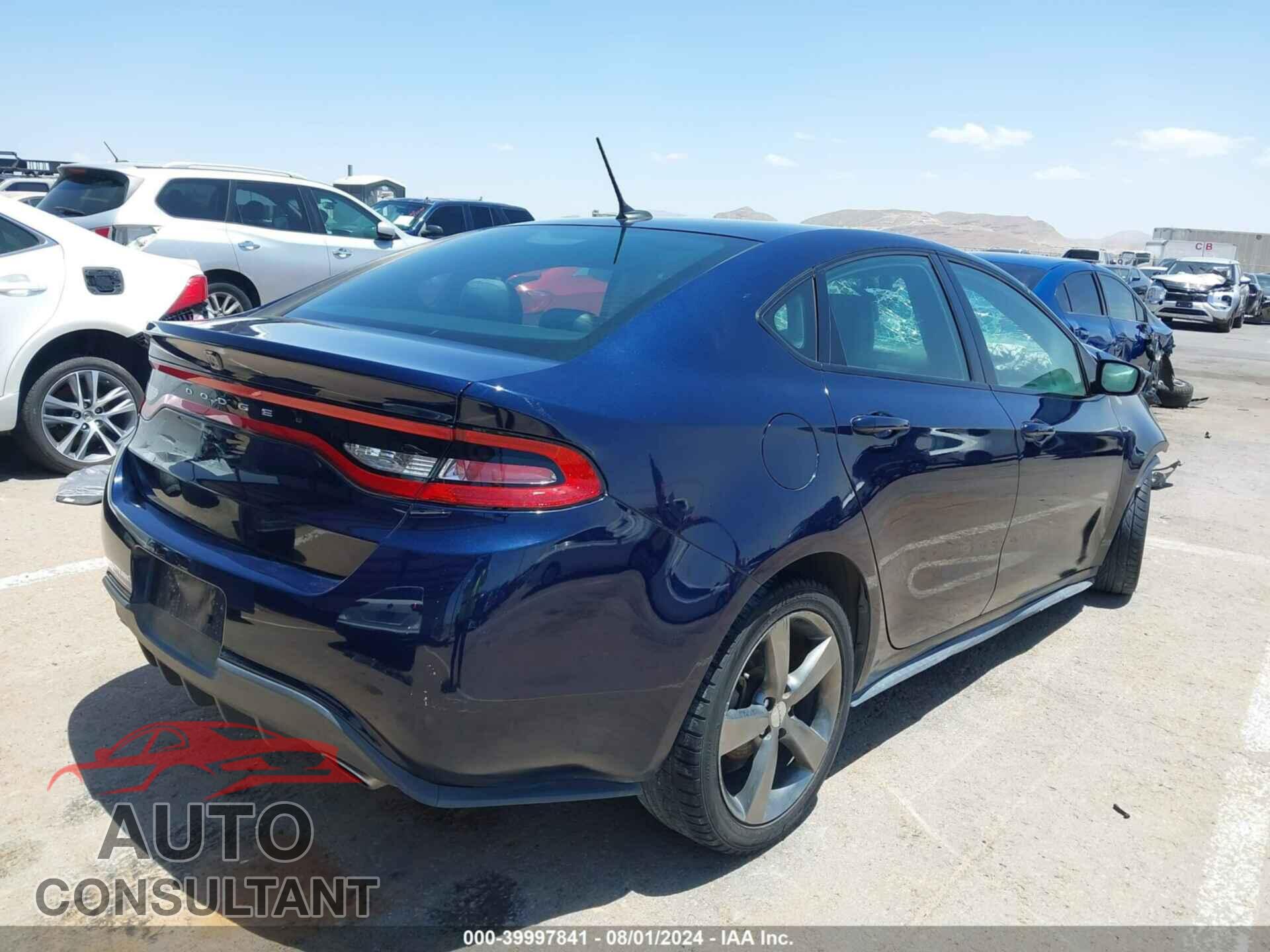 DODGE DART 2016 - 1C3CDFEB4GD644526