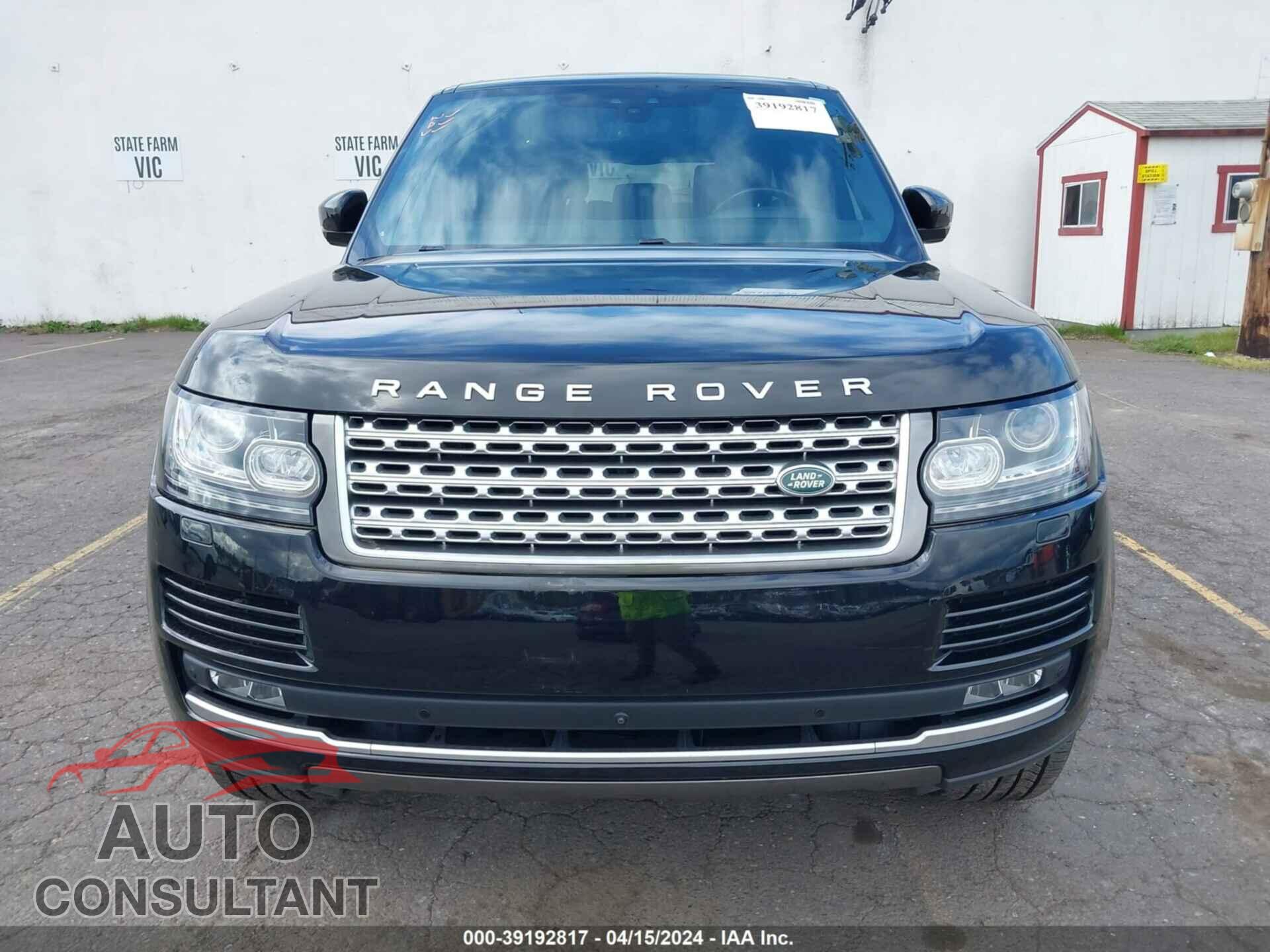 LAND ROVER RANGE ROVER 2017 - SALGS5FEXHA361582