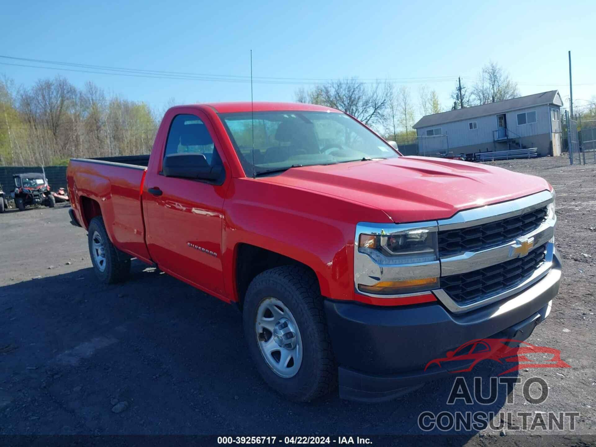 CHEVROLET SILVERADO 1500 2018 - 1GCNCNEH6JZ197276
