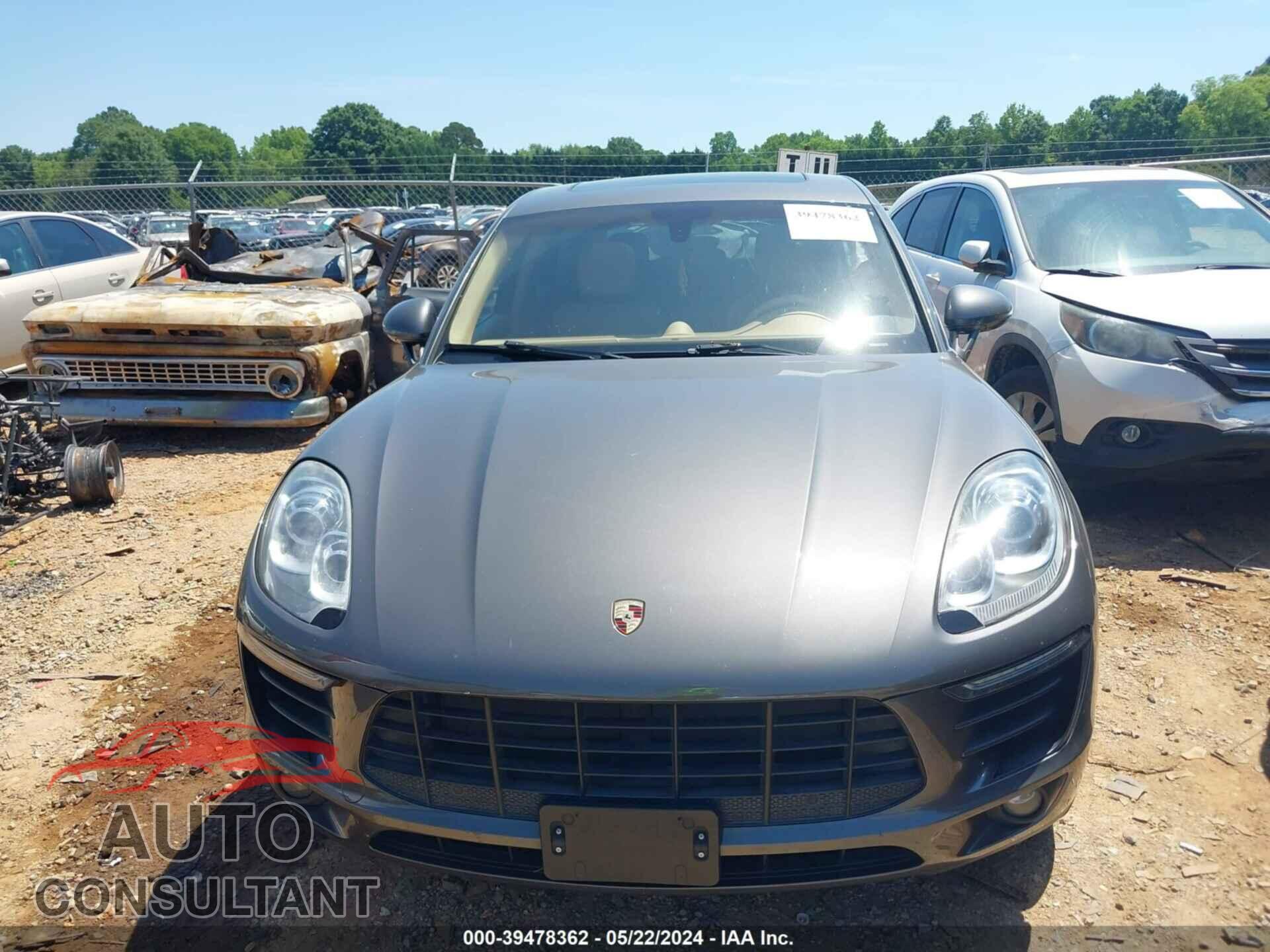 PORSCHE MACAN 2016 - WP1AB2A50GLB51187