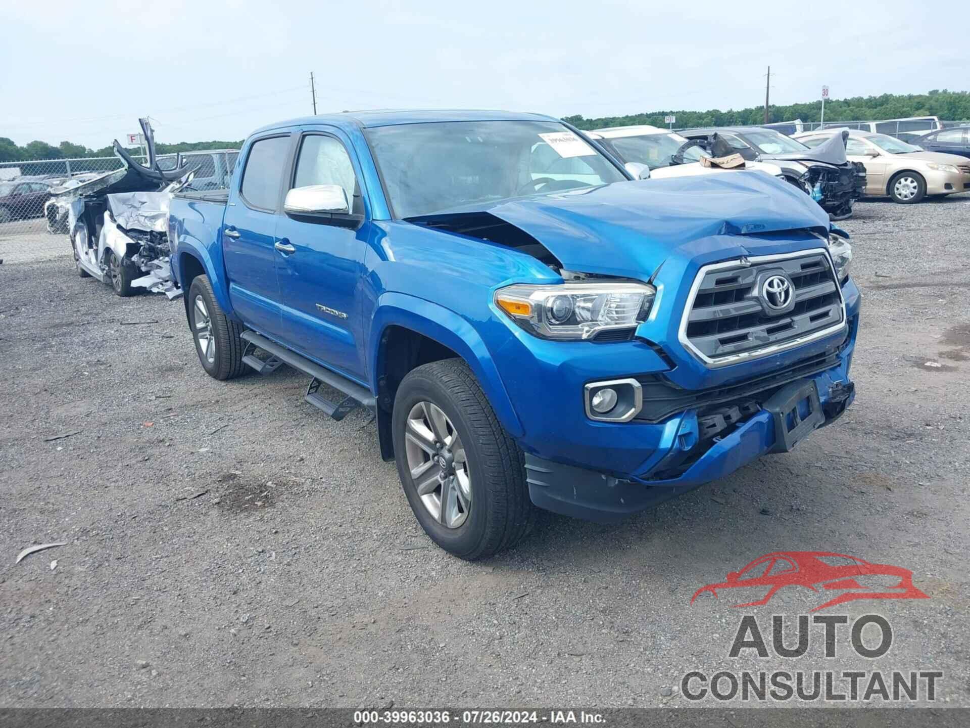 TOYOTA TACOMA 2016 - 5TFGZ5AN1GX035711