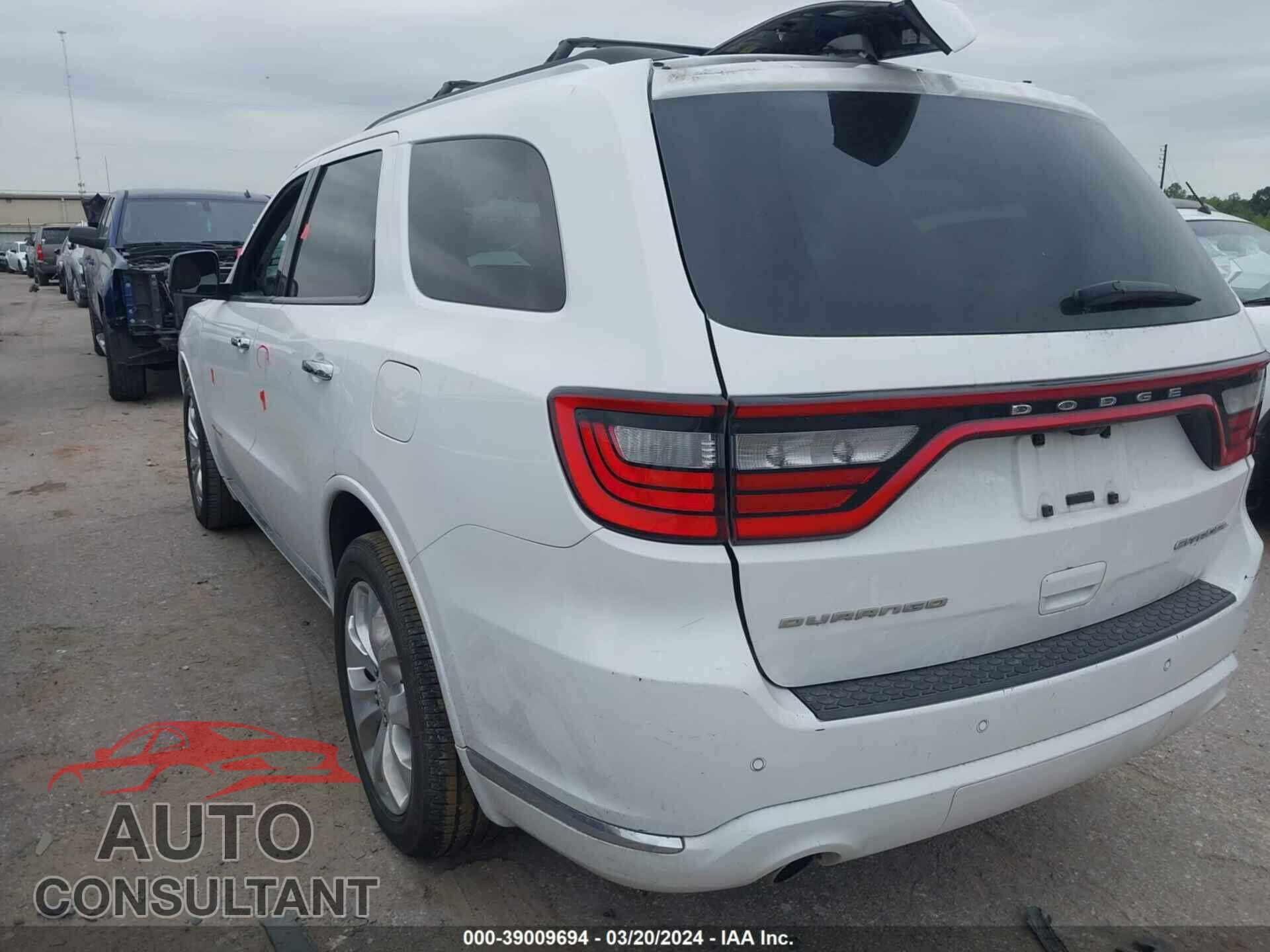 DODGE DURANGO 2017 - 1C4RDHEG7HC857197