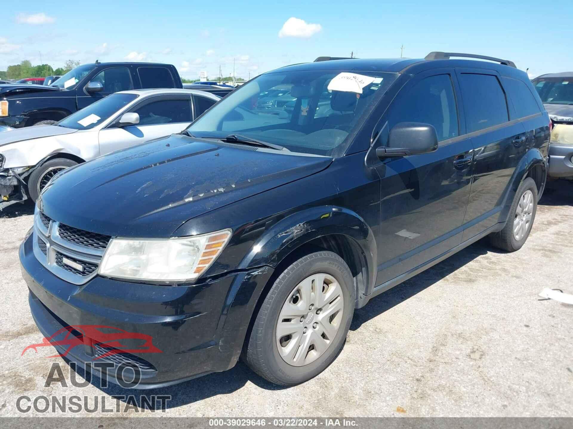 DODGE JOURNEY 2016 - 3C4PDCAB6GT238128