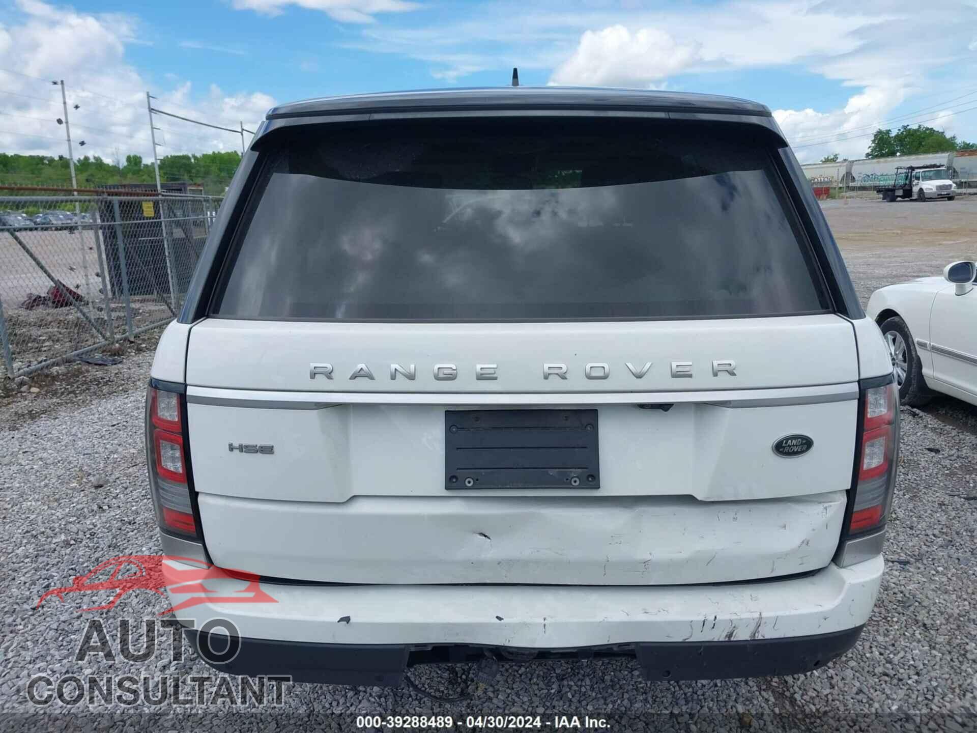 LAND ROVER RANGE ROVER 2016 - SALGS2PF6GA314036