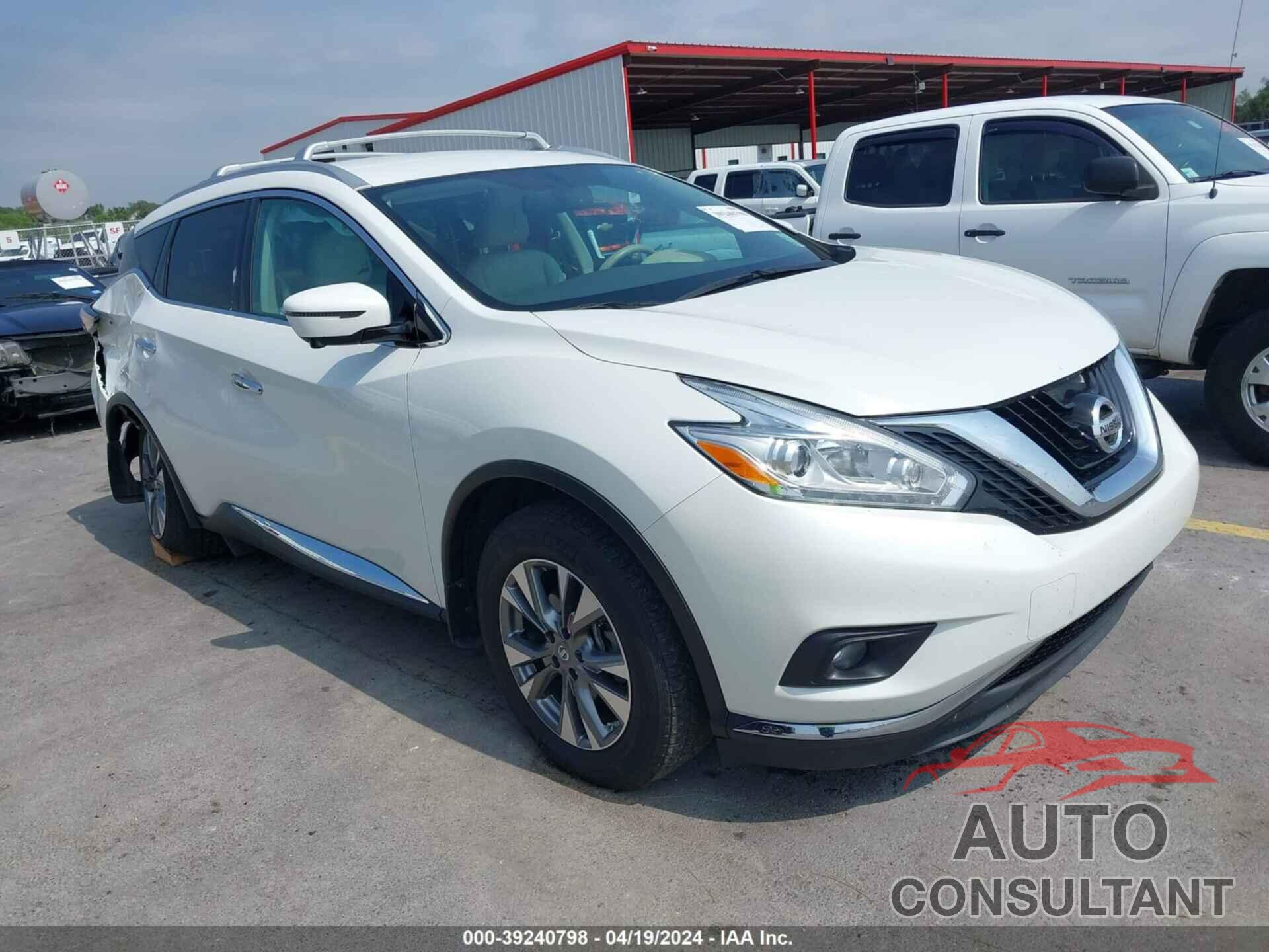 NISSAN MURANO 2017 - 5N1AZ2MG4HN183880