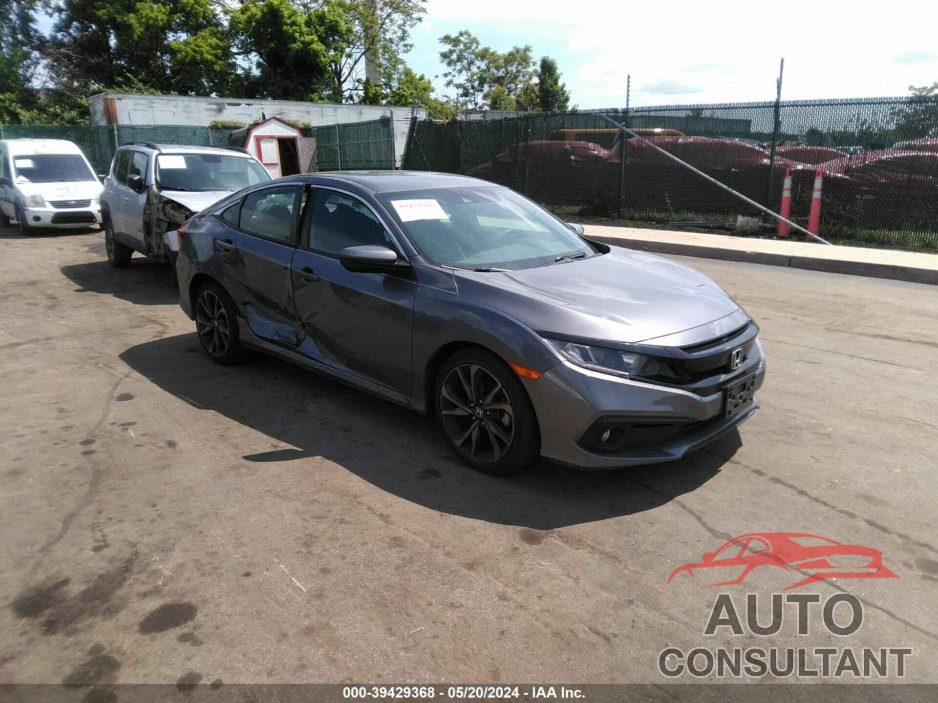 HONDA CIVIC 2020 - 2HGFC2F87LH576230