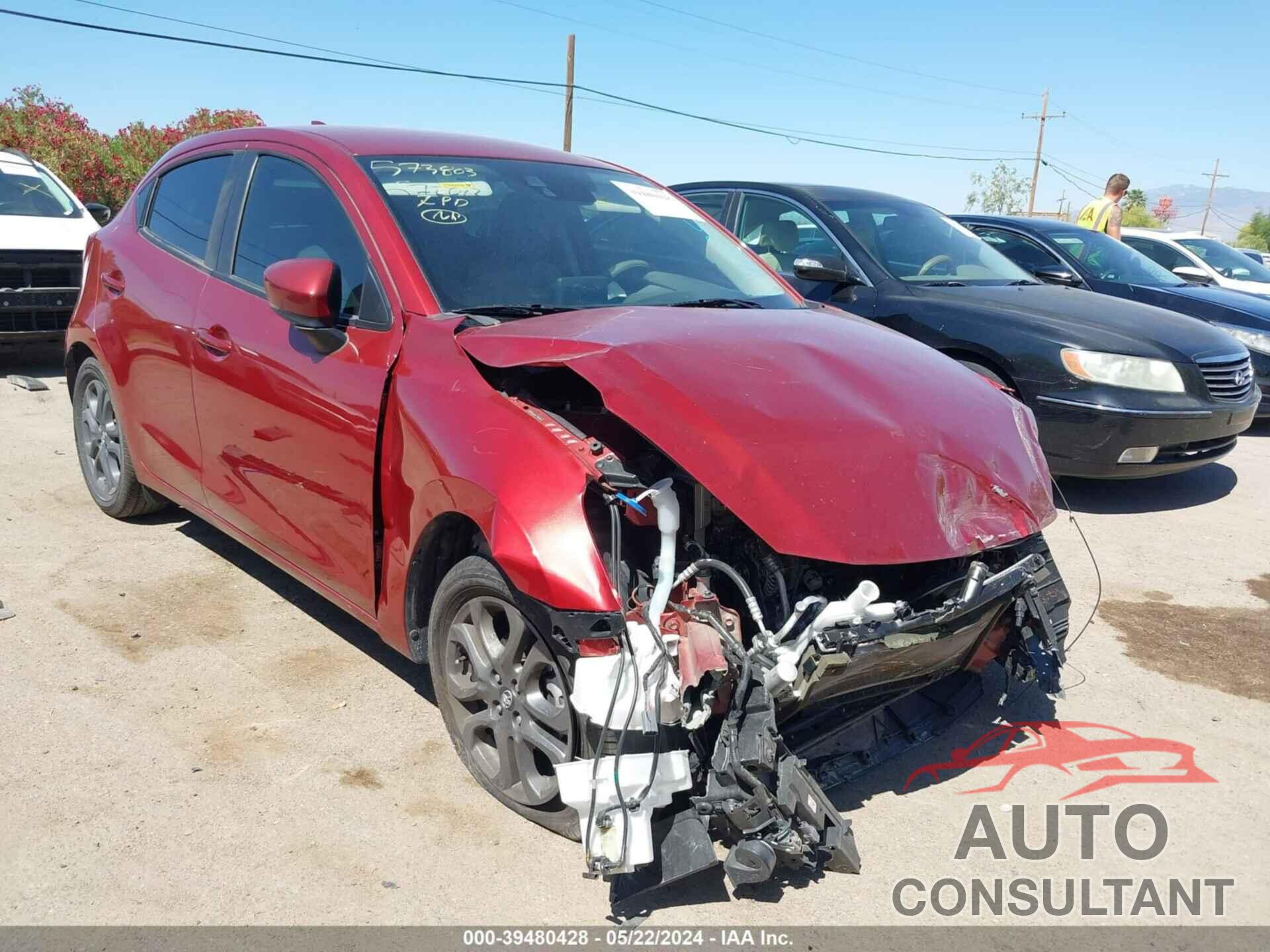 TOYOTA YARIS 2020 - 3MYDLBJV2LY702508