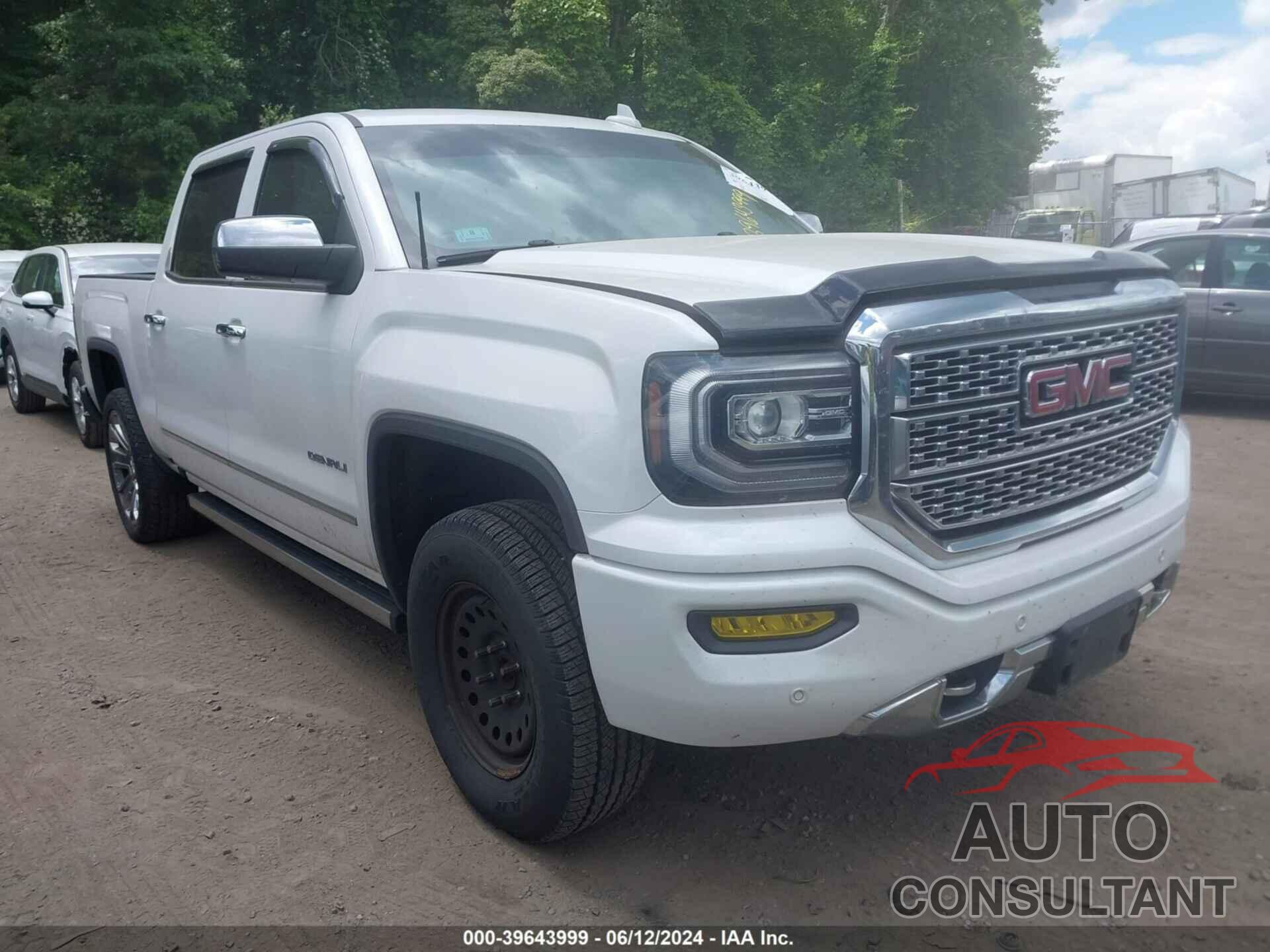 GMC SIERRA 1500 2017 - 3GTU2PEJ0HG222079