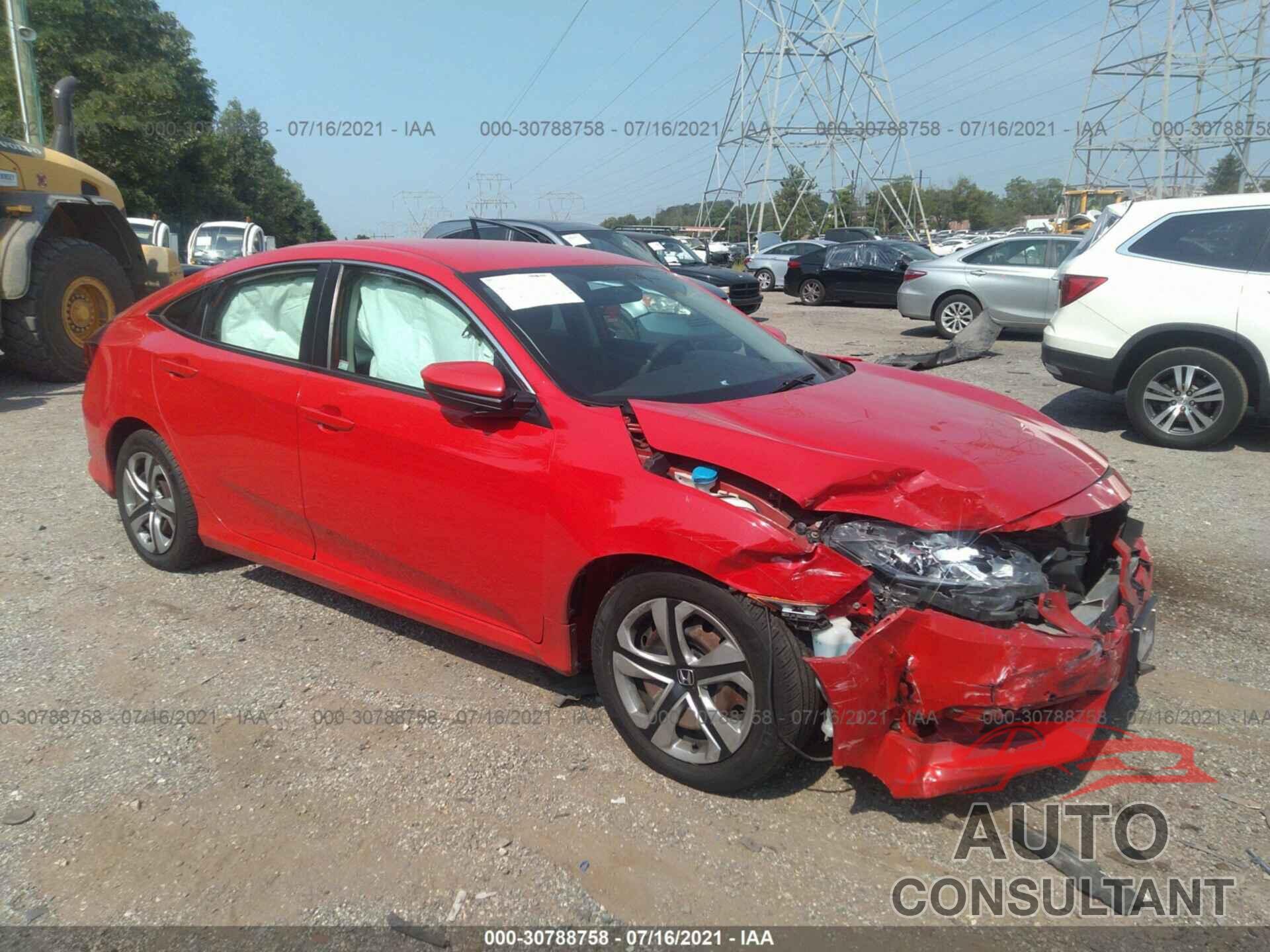 HONDA CIVIC SEDAN 2016 - 2HGFC2F55GH525367