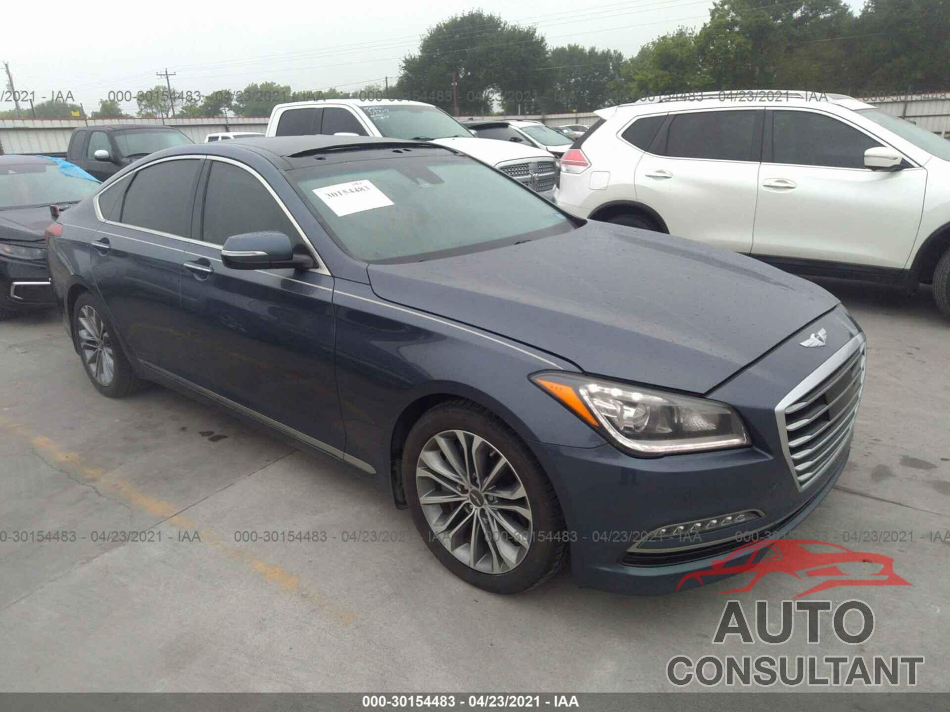 HYUNDAI GENESIS 2016 - KMHGN4JE5GU106492