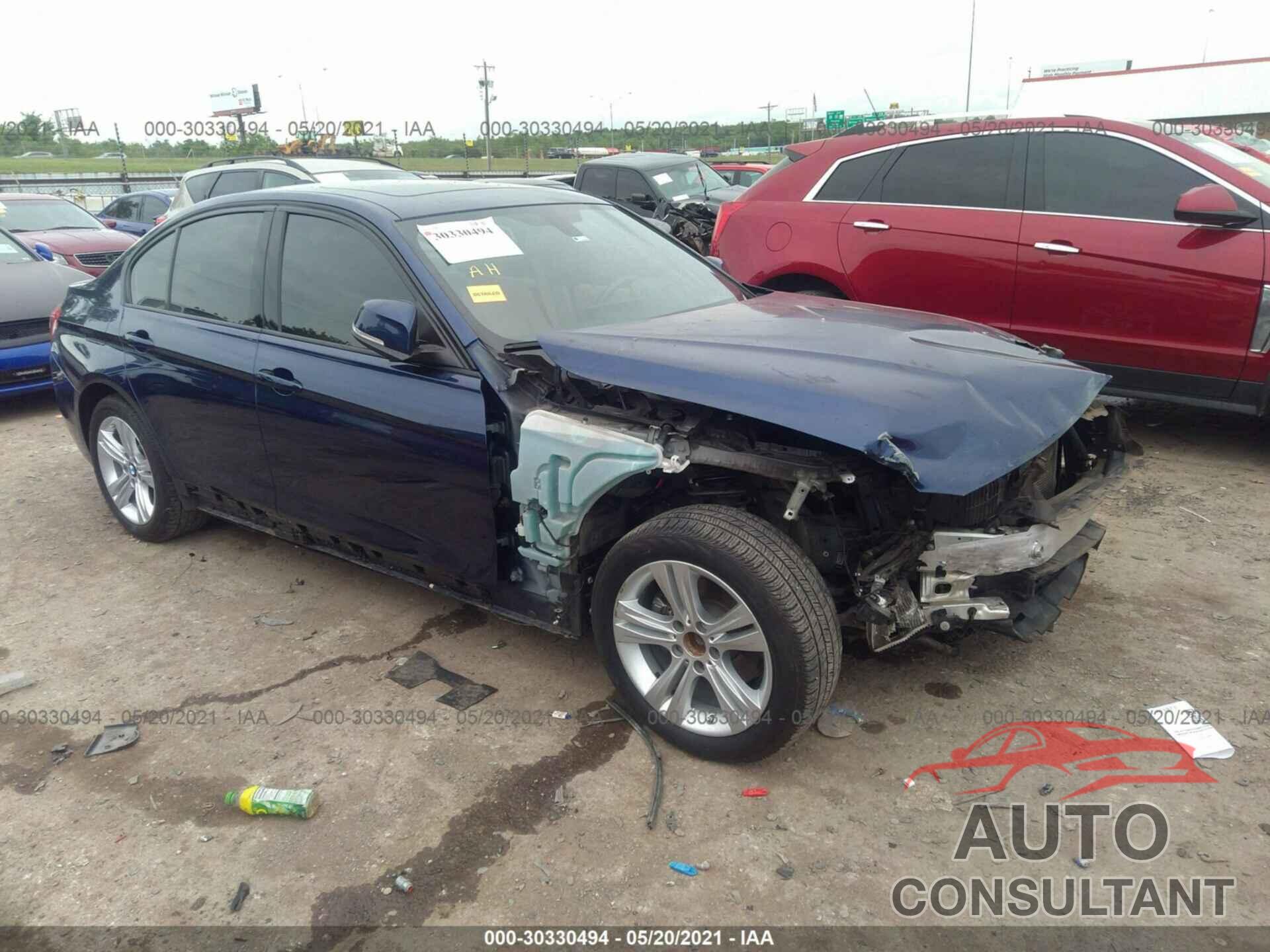 BMW 3 SERIES 2016 - WBA8E9G55GNT46064