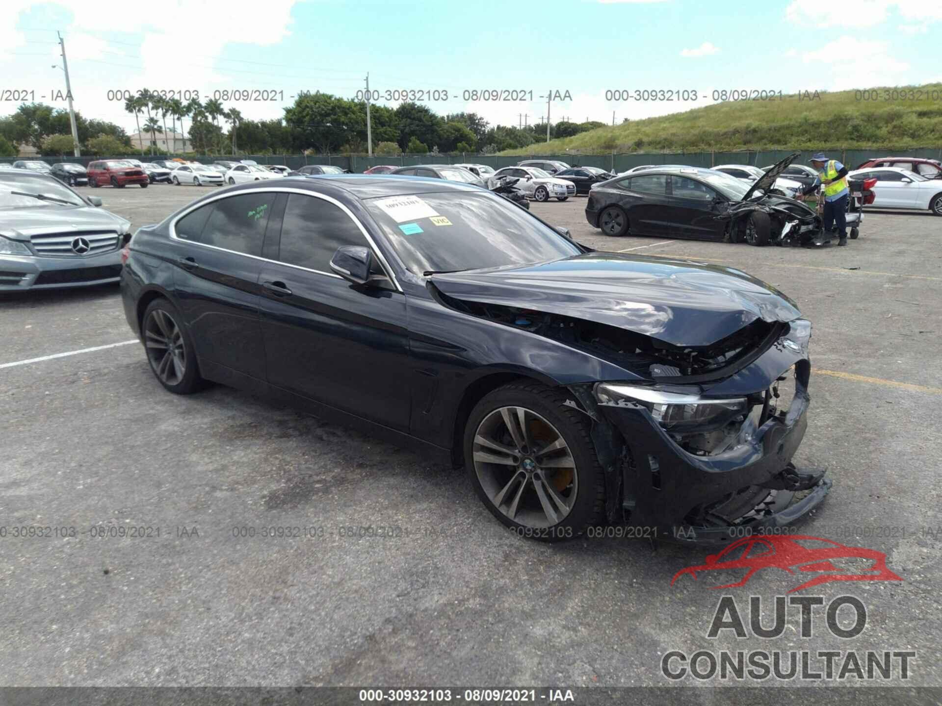 BMW 4 SERIES 2018 - WBA4J1C56JBG79029