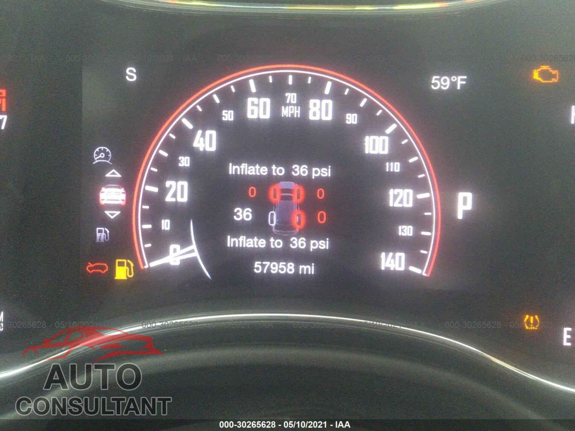 DODGE DURANGO 2017 - 1C4RDHAG6HC610985