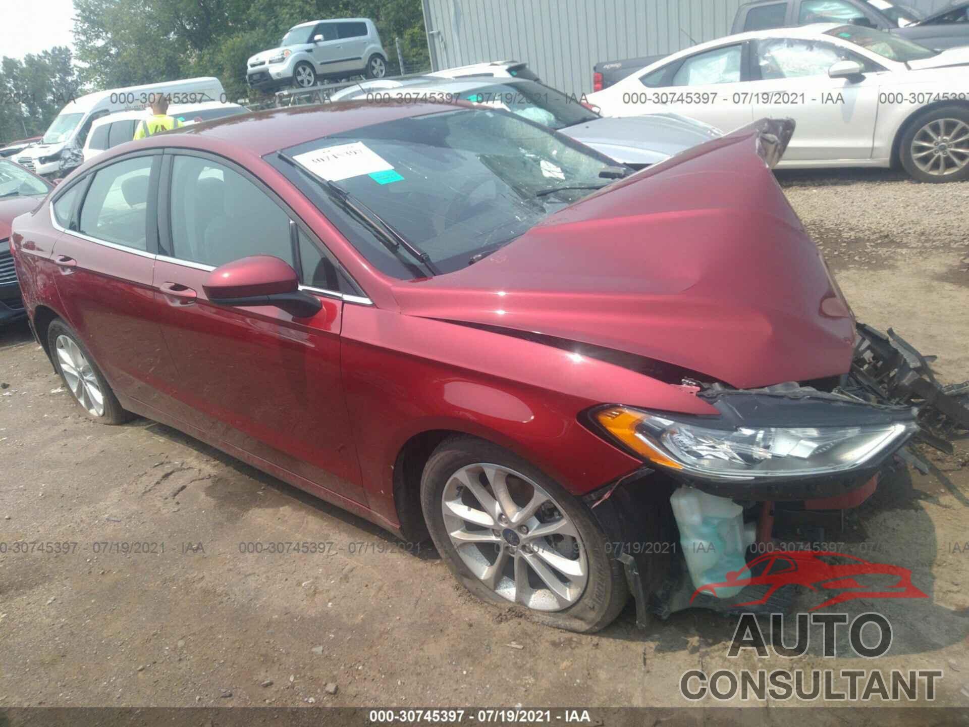 FORD FUSION 2019 - 3FA6P0HD9KR165499