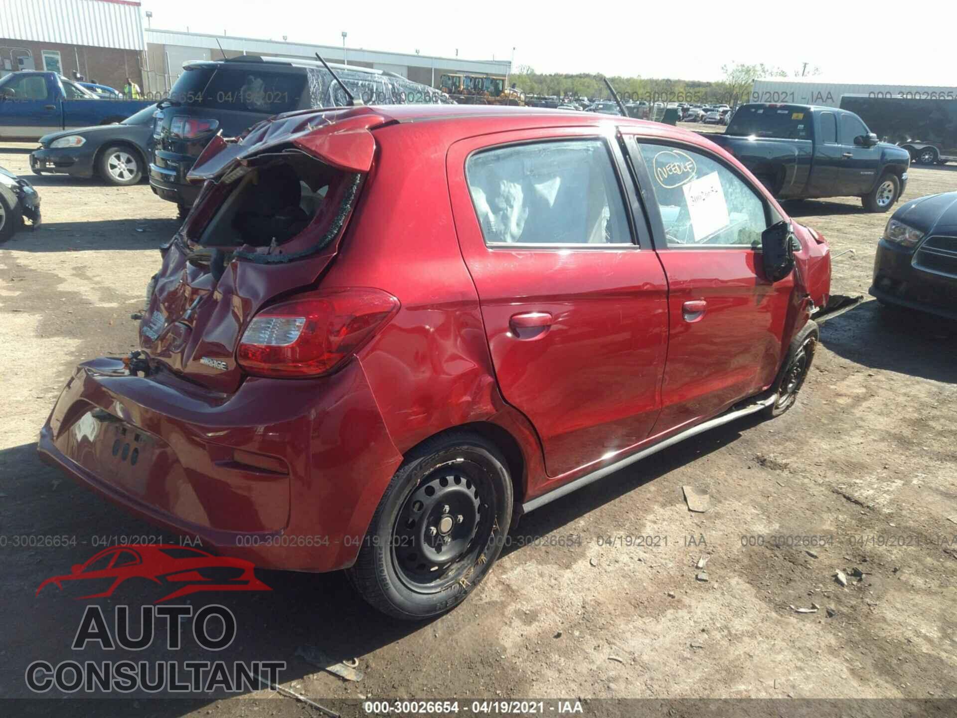 MITSUBISHI MIRAGE 2017 - ML32A3HJ2HH018505