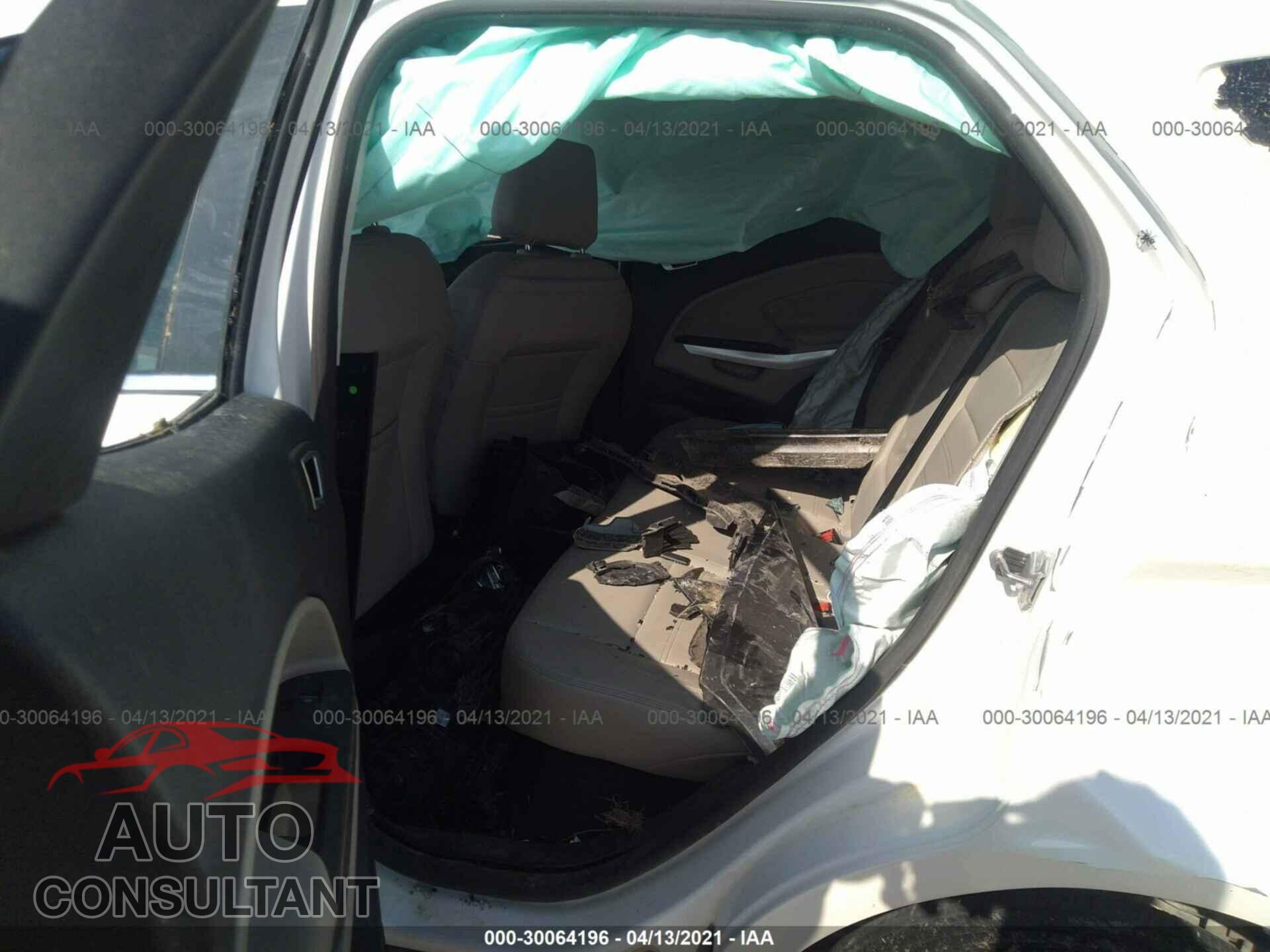FORD ECOSPORT 2019 - MAJ6S3KL9KC288749