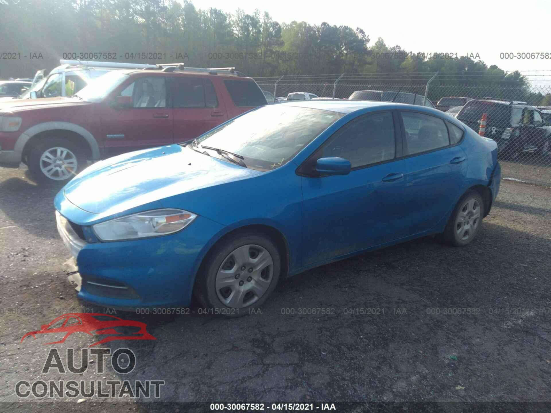 DODGE DART 2016 - 1C3CDFAA1GD508576