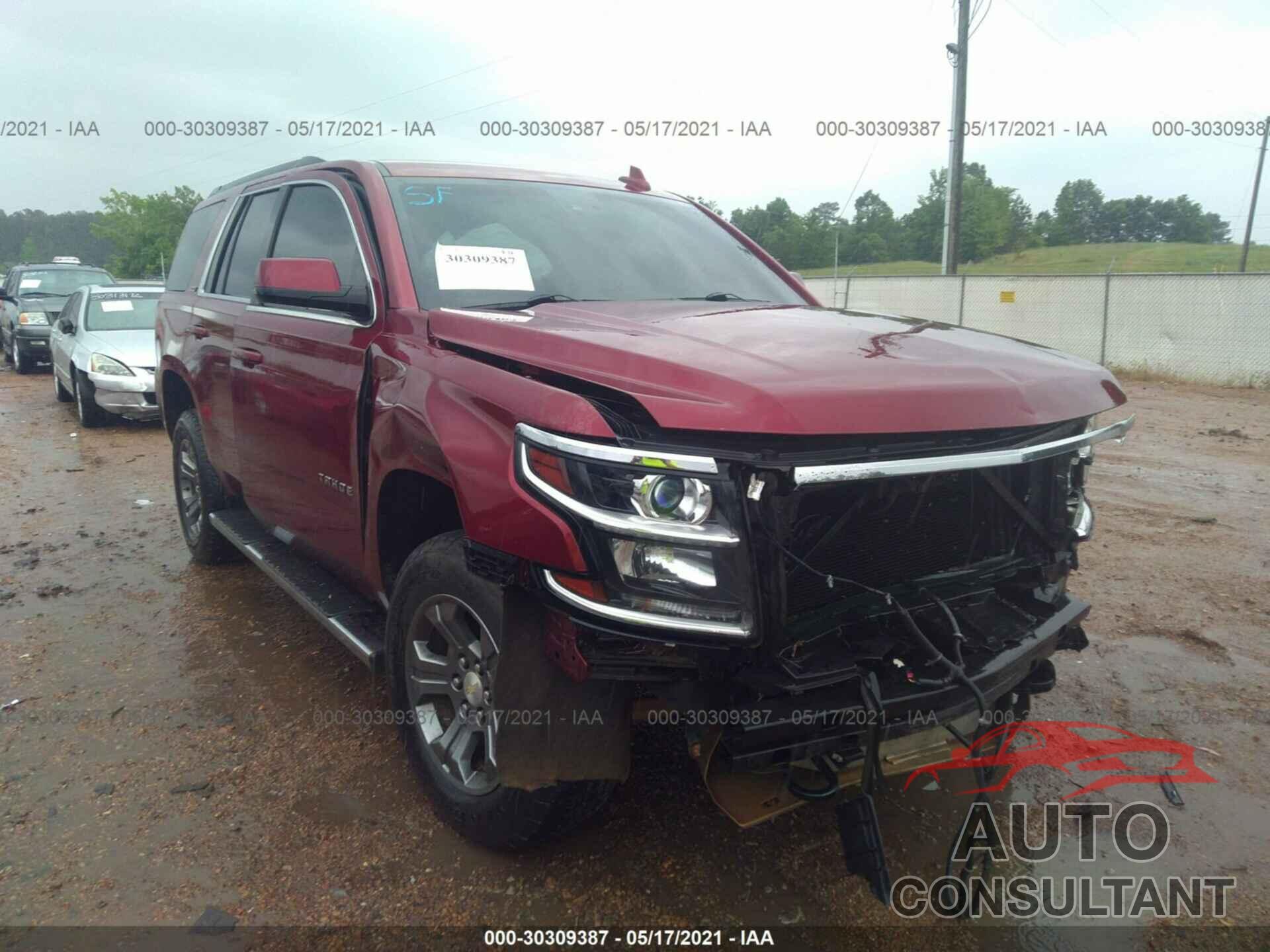 CHEVROLET TAHOE 2016 - 1GNSKBKC4GR259044