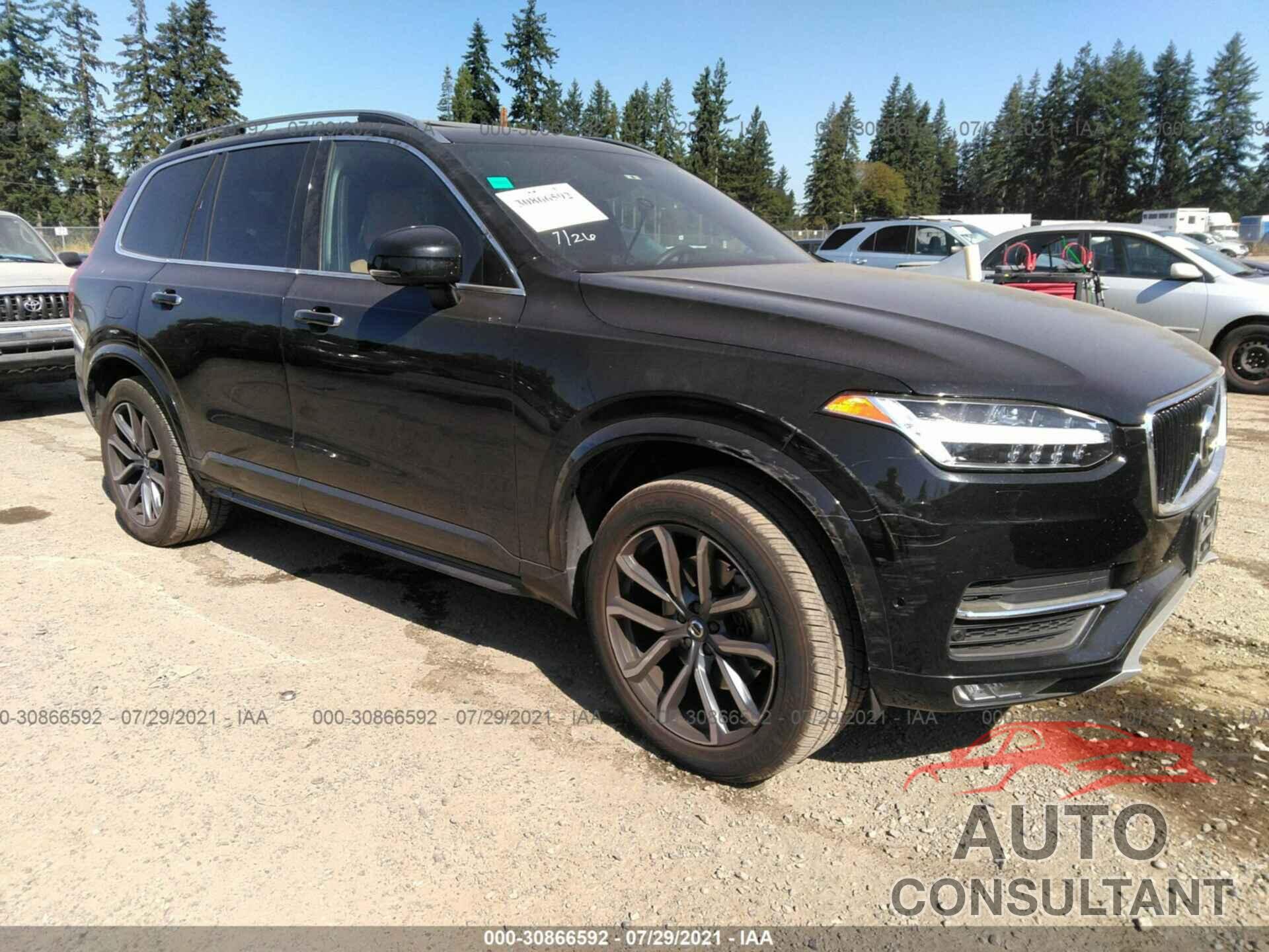 VOLVO XC90 2016 - YV4A22PK5G1023227