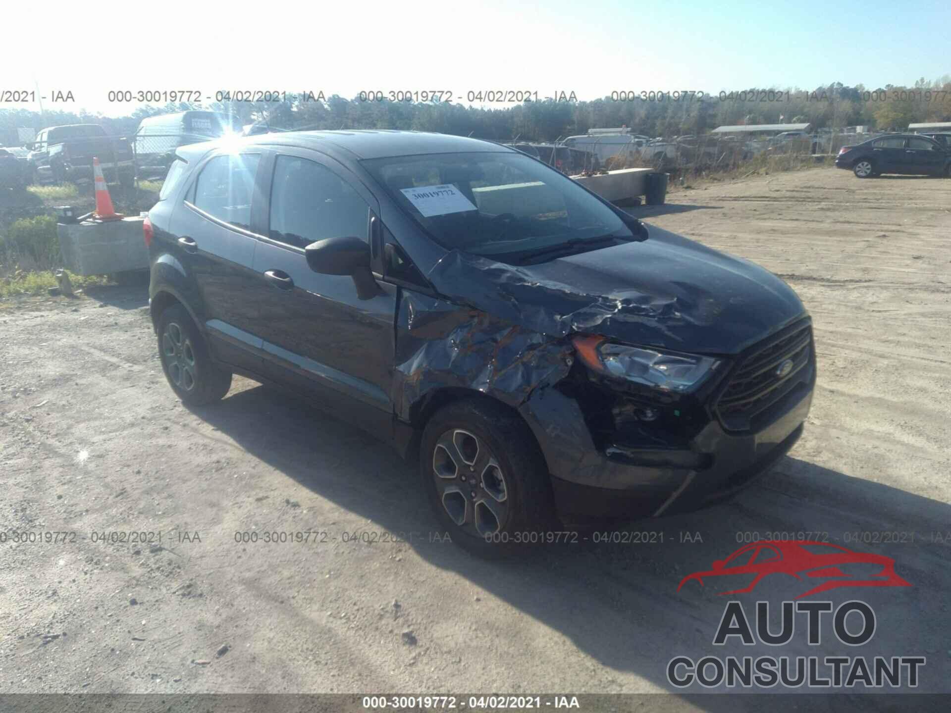 FORD ECOSPORT 2020 - MAJ3S2FEXLC331800