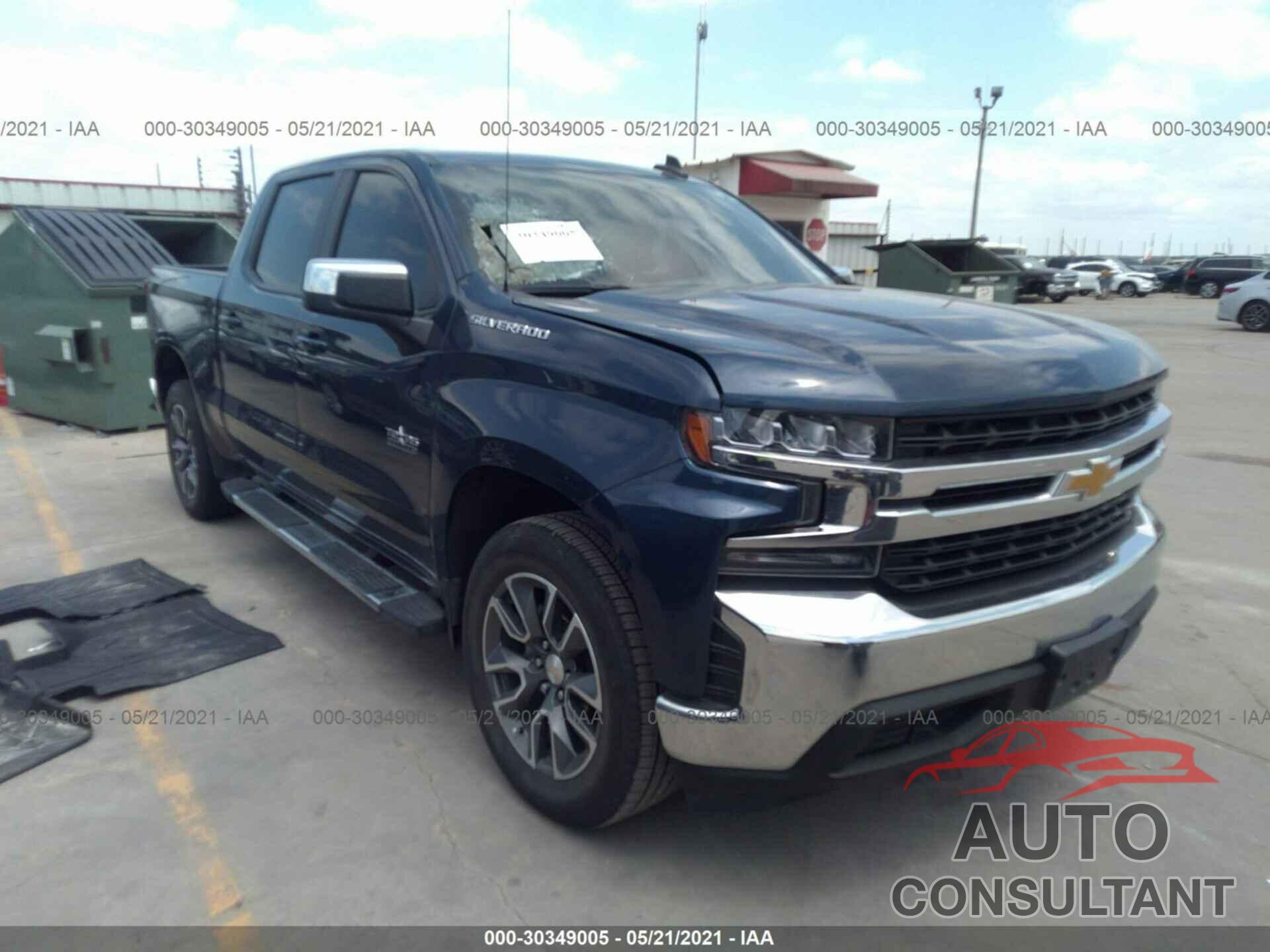 CHEVROLET SILVERADO 1500 2019 - 3GCPWCED8KG166663