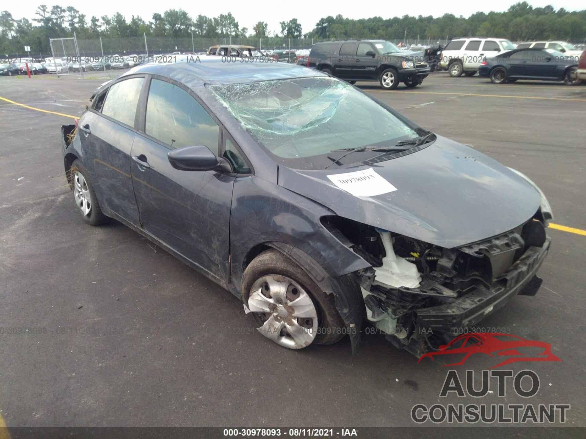 KIA FORTE 2016 - KNAFK4A68G5570014