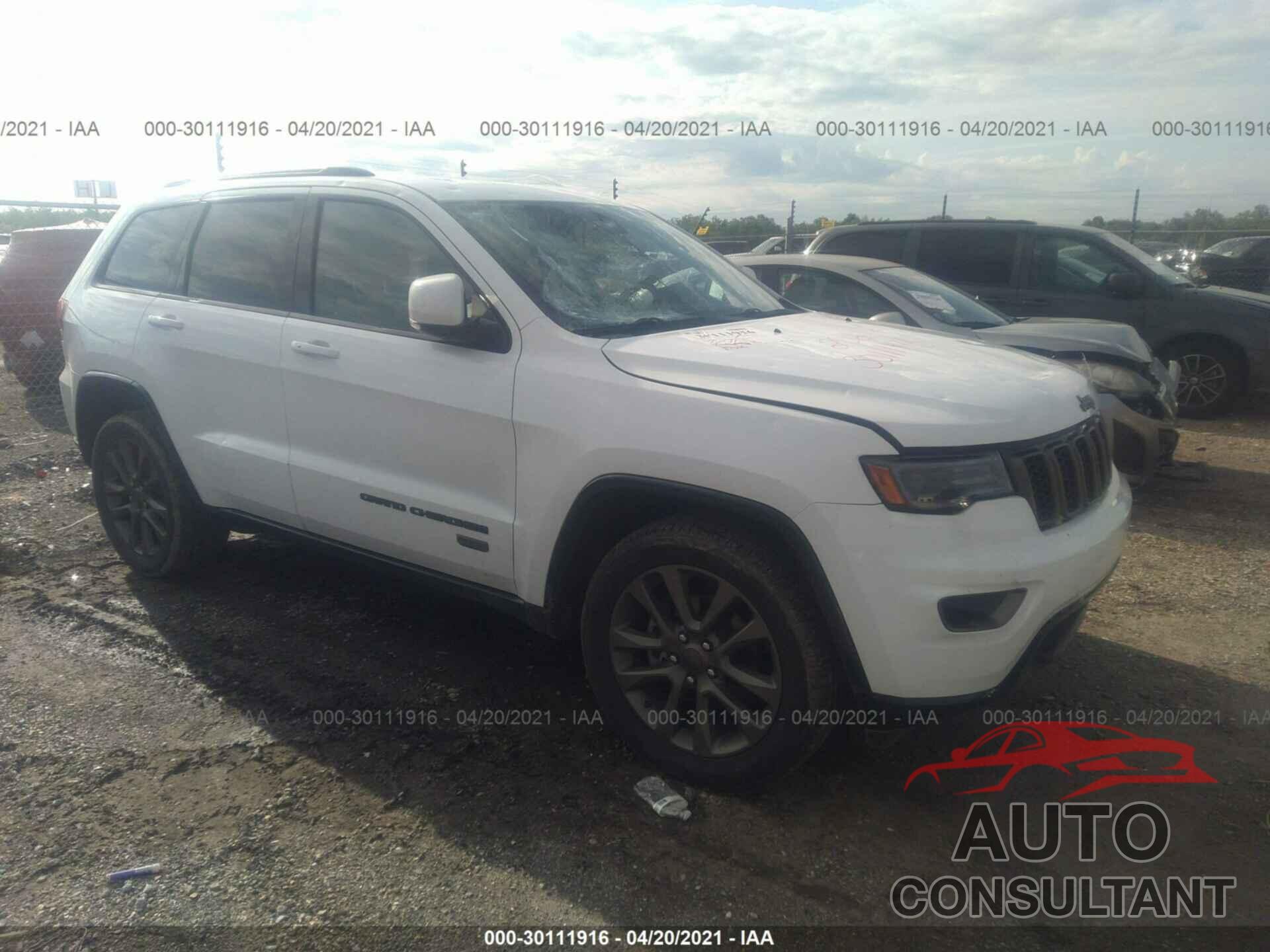 JEEP GRAND CHEROKEE 2016 - 1C4RJEBG4GC418646