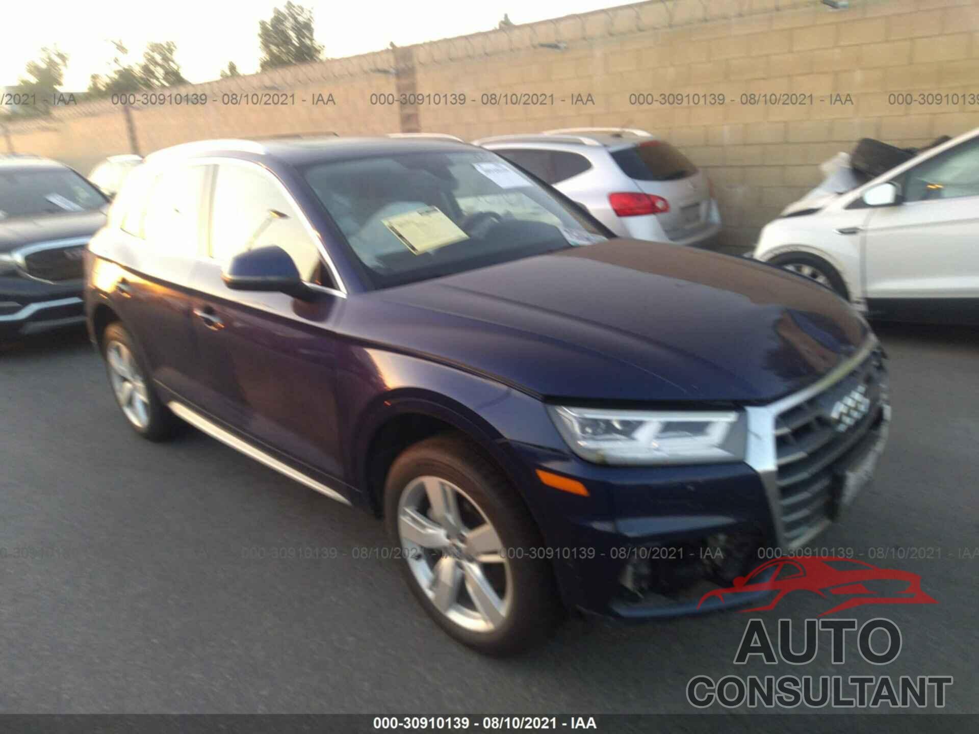 AUDI Q5 2019 - WA1CNAFY7K2024993