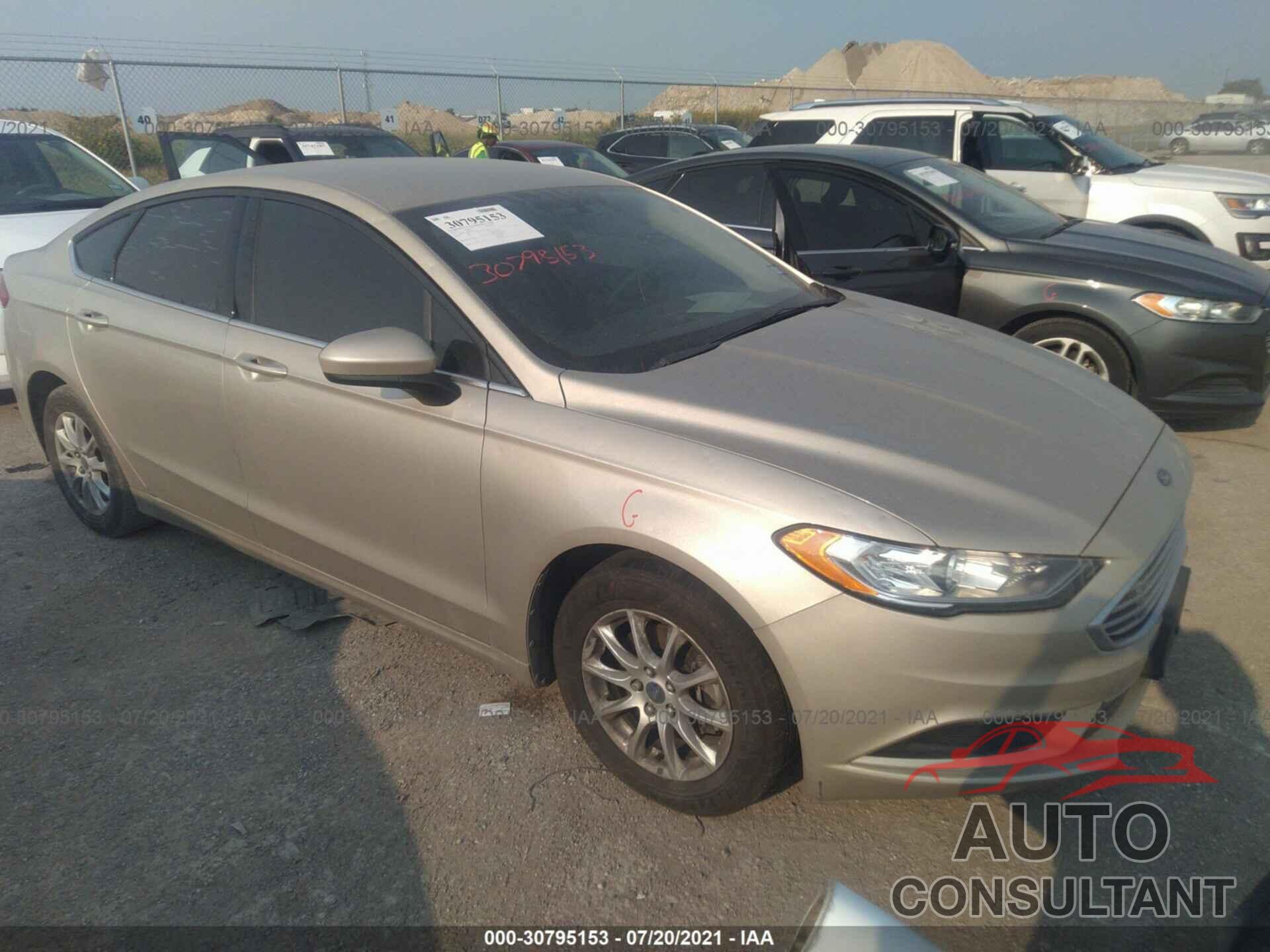 FORD FUSION 2017 - 3FA6P0G71HR104720