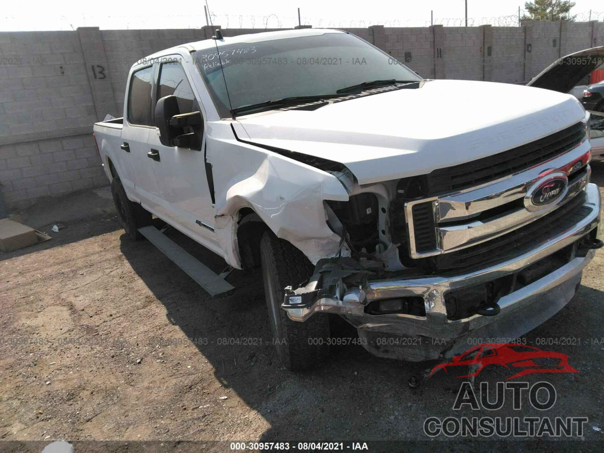 FORD SUPER DUTY F-250 SRW 2019 - 1FT7W2BT9KED37143