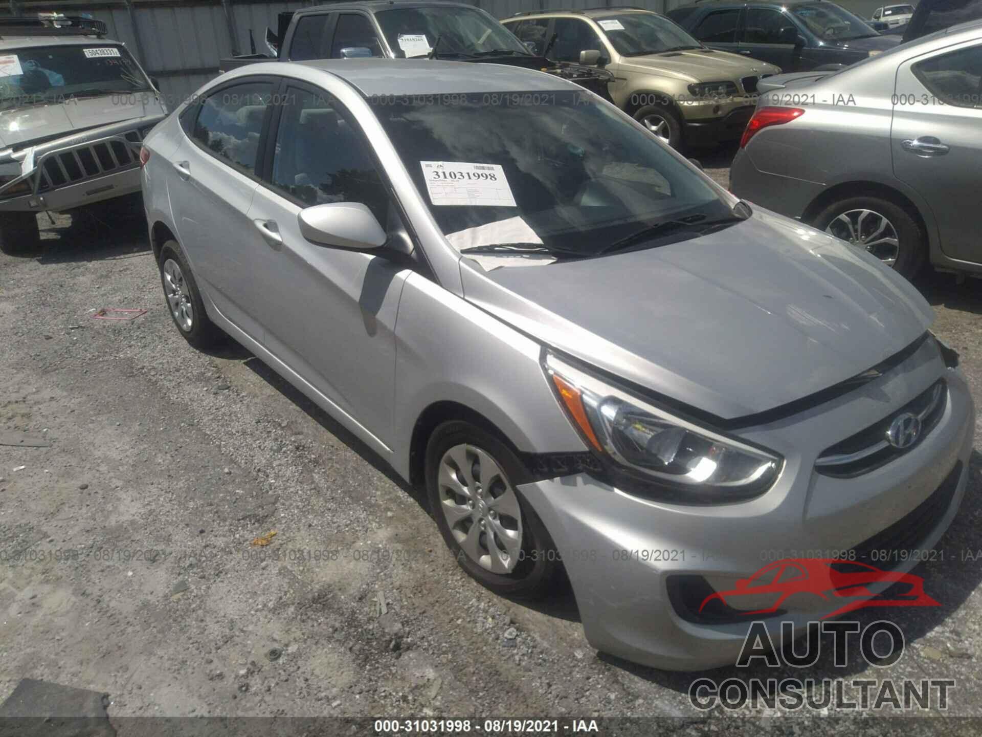 HYUNDAI ACCENT 2016 - KMHCT4AE3GU948915