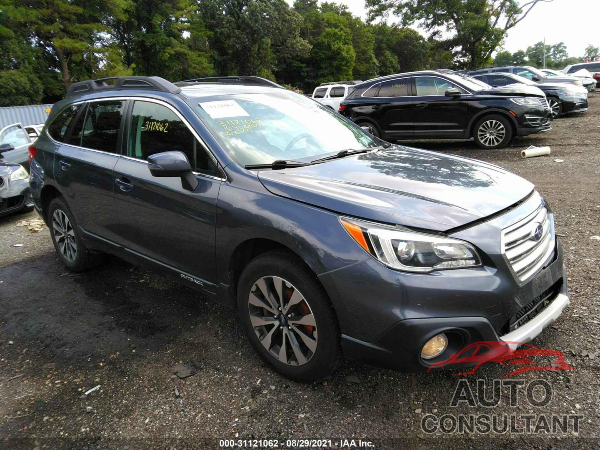 SUBARU OUTBACK 2016 - 4S4BSENC8G3344957