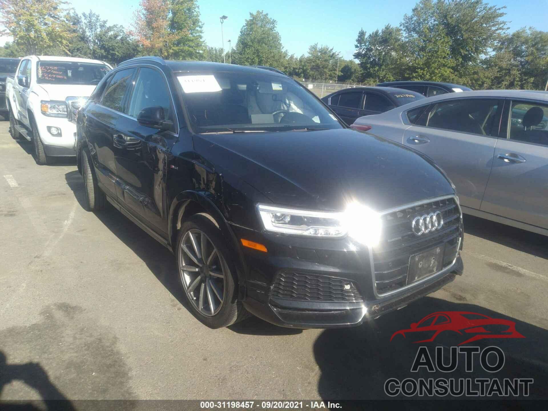 AUDI Q3 2018 - WA1JCCFS2JR031005