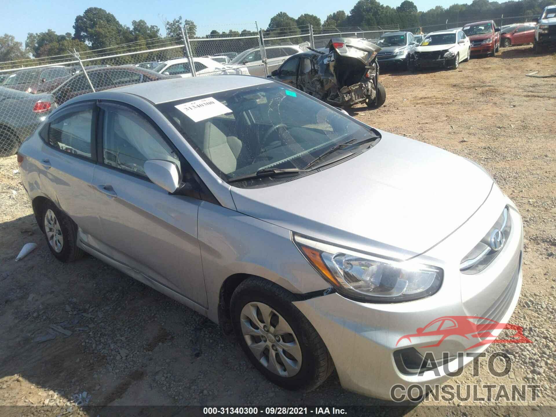HYUNDAI ACCENT 2016 - KMHCT4AE3GU077045