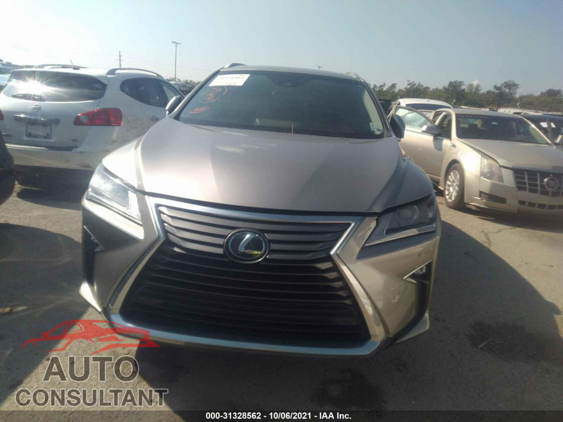 LEXUS RX 2017 - 2T2ZZMCA2HC063073