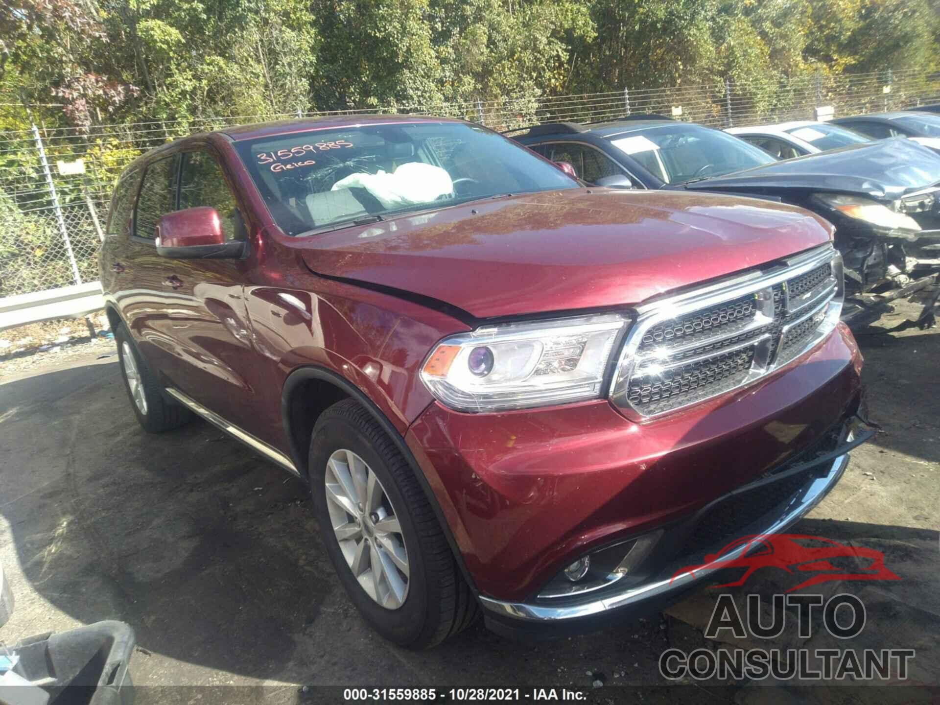 DODGE DURANGO 2019 - 1C4RDHAG7KC717518