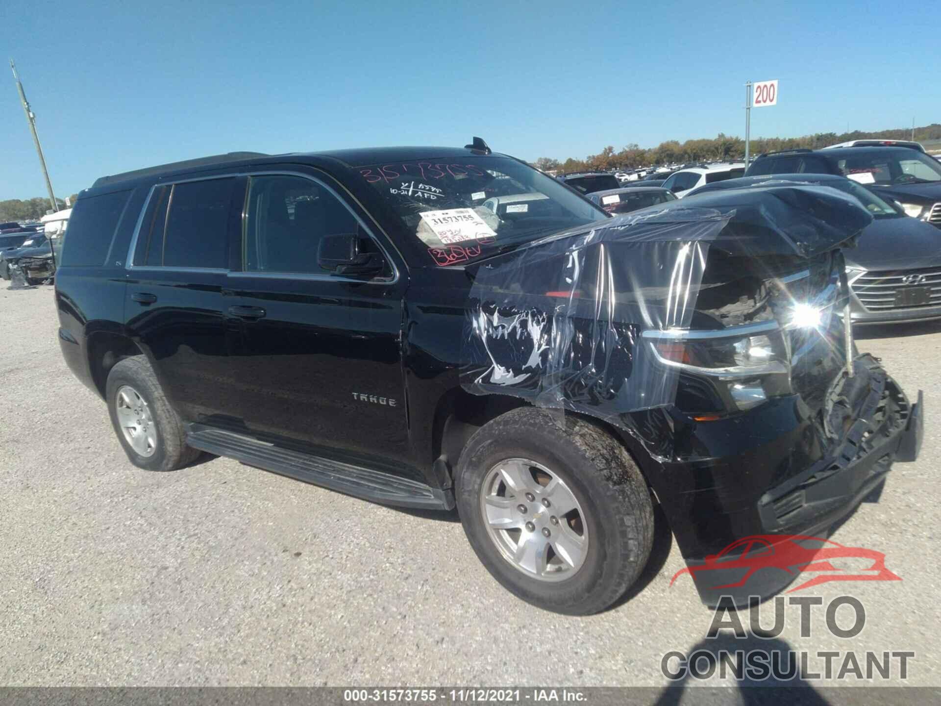 CHEVROLET TAHOE 2016 - 1GNSCAKC6GR278248