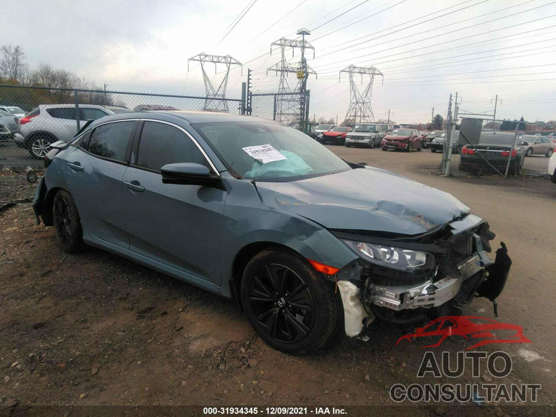 HONDA CIVIC HATCHBACK 2019 - SHHFK7H67KU425398