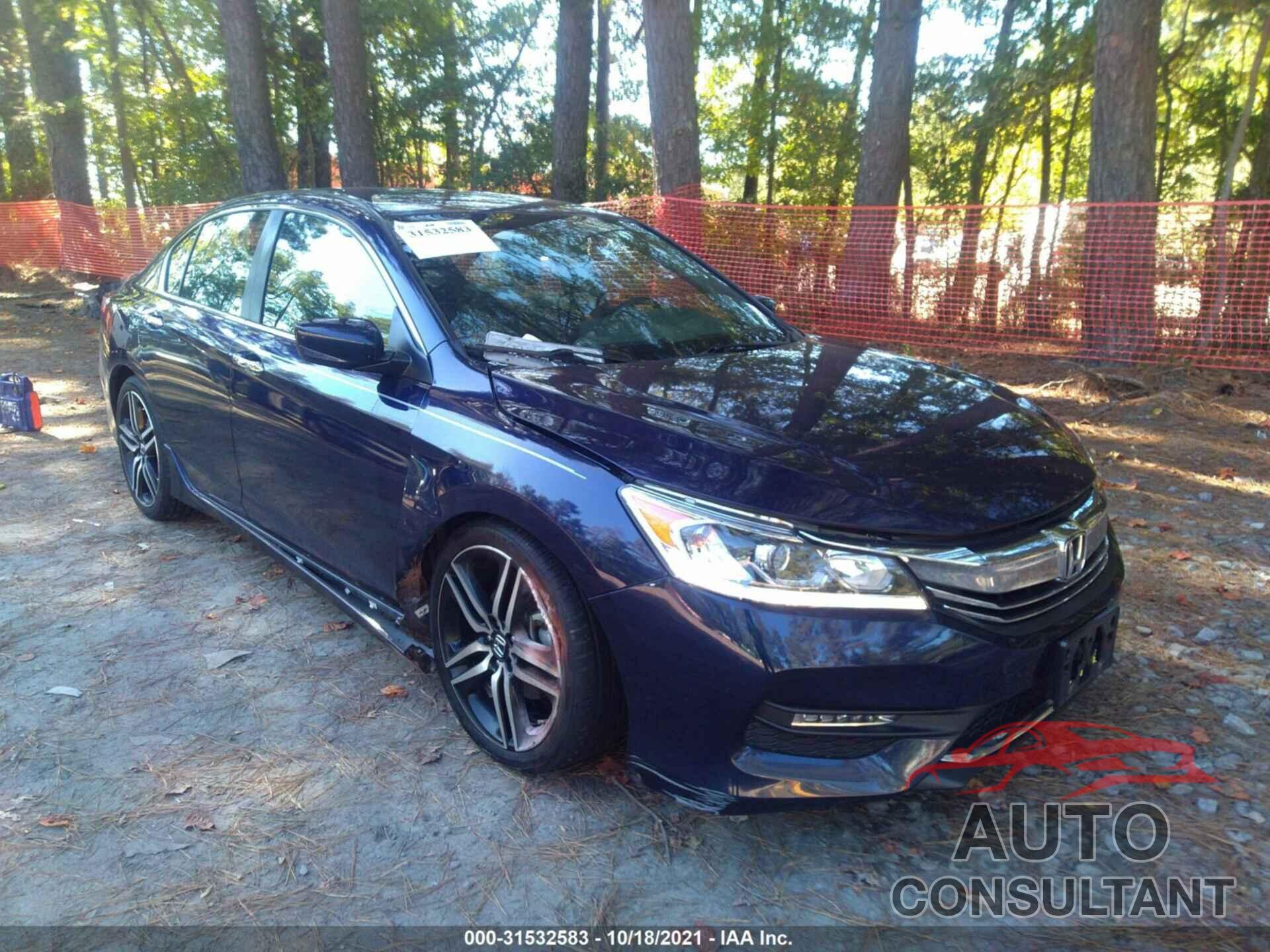HONDA ACCORD SEDAN 2017 - 1HGCR2F19HA010077