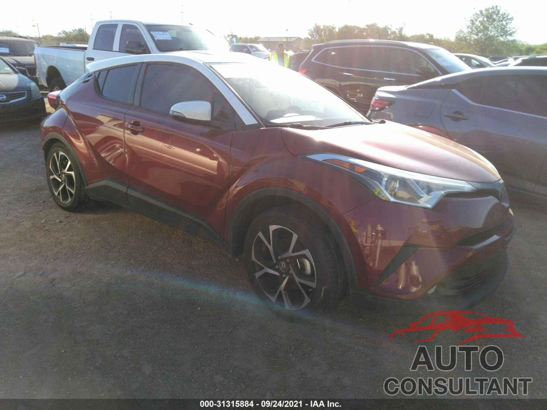 TOYOTA C-HR 2018 - JTNKHMBX8J1008468