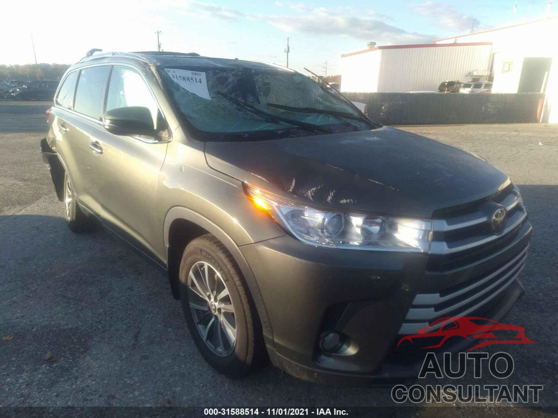 TOYOTA HIGHLANDER 2017 - 5TDJZRFH2HS396629