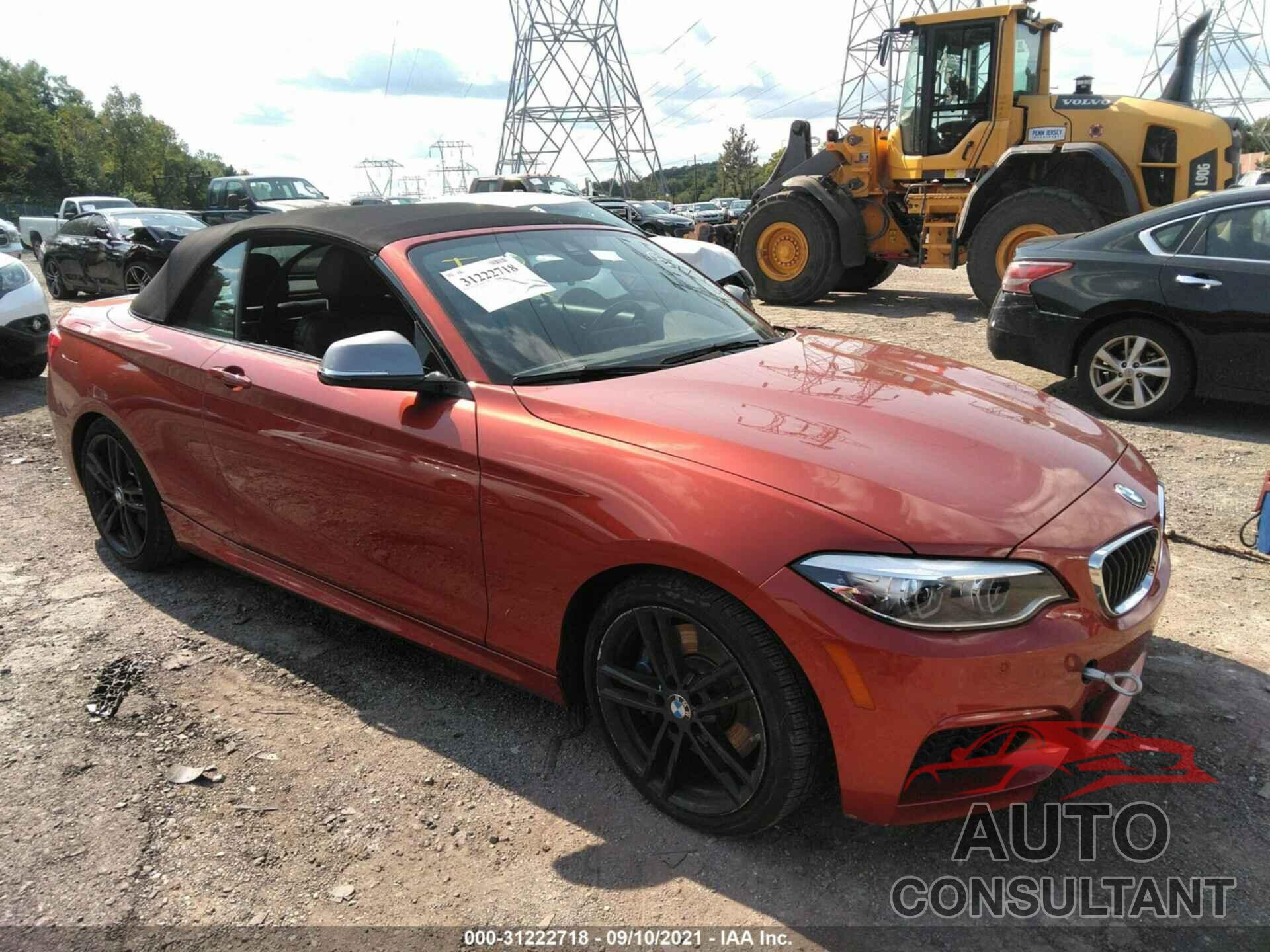 BMW 2 SERIES 2019 - WBA2N3C53KVJ57348