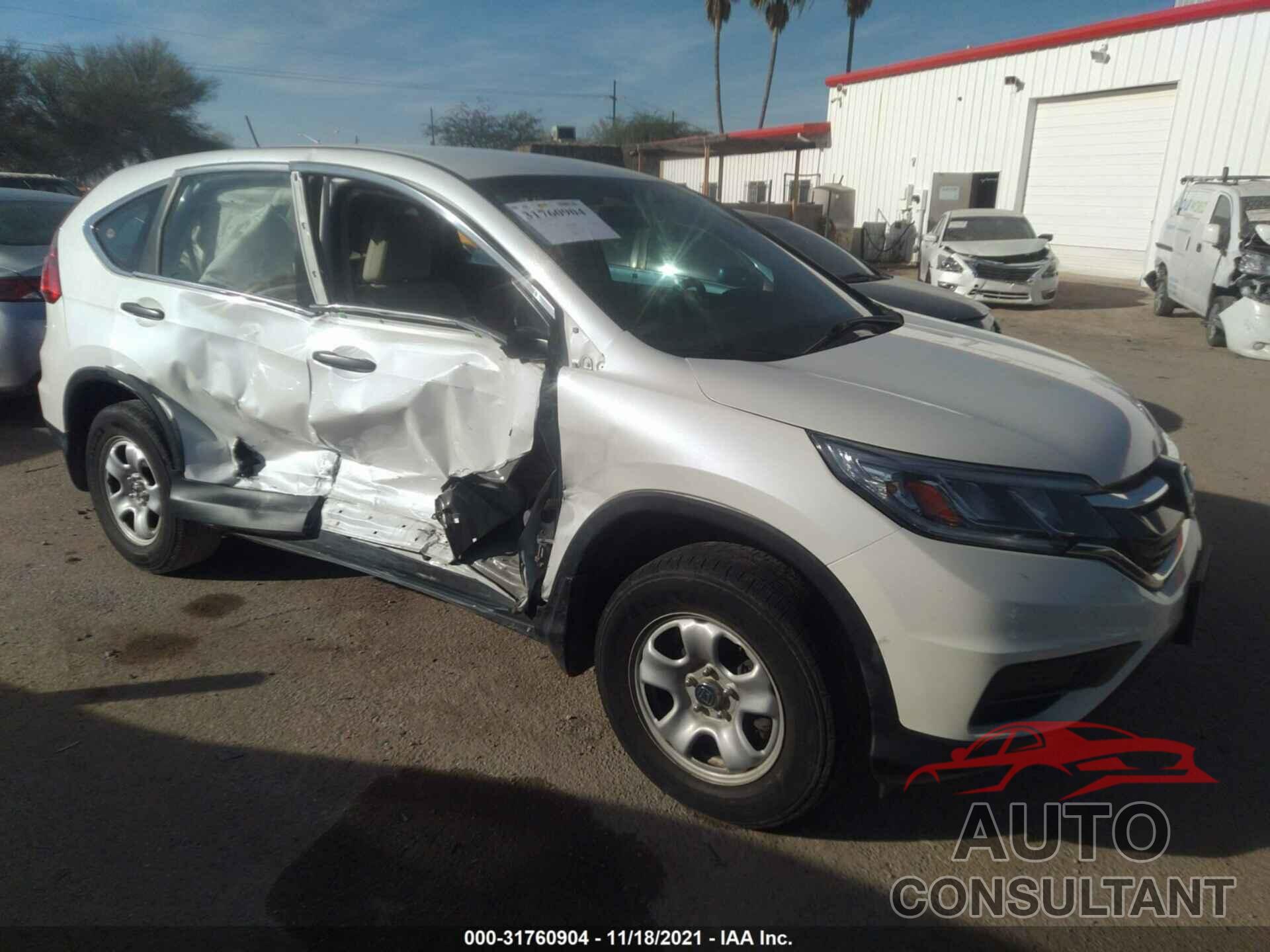 HONDA CR-V 2016 - 5J6RM4H38GL106006