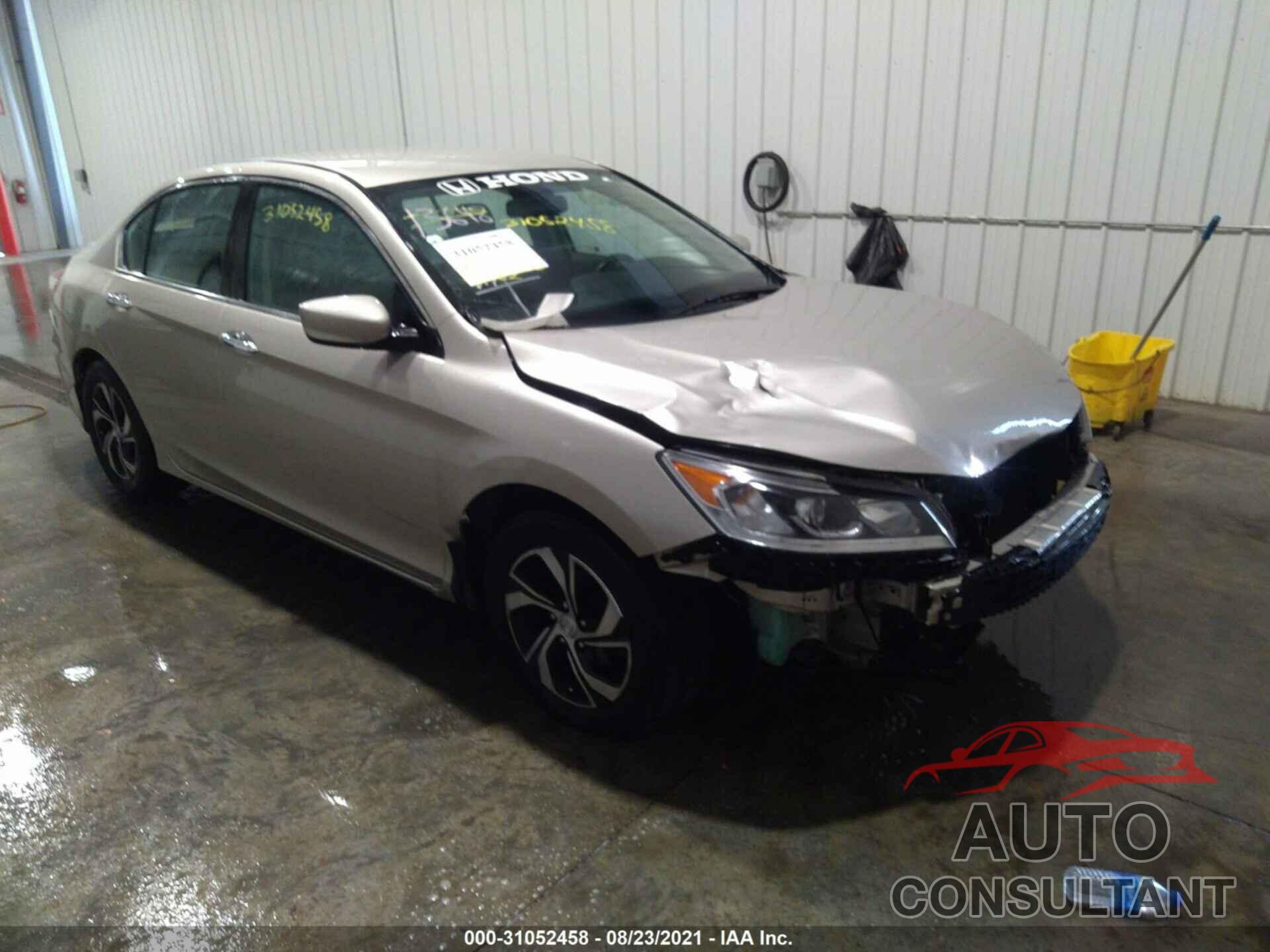 HONDA ACCORD SEDAN 2017 - 1HGCR2F3XHA148129